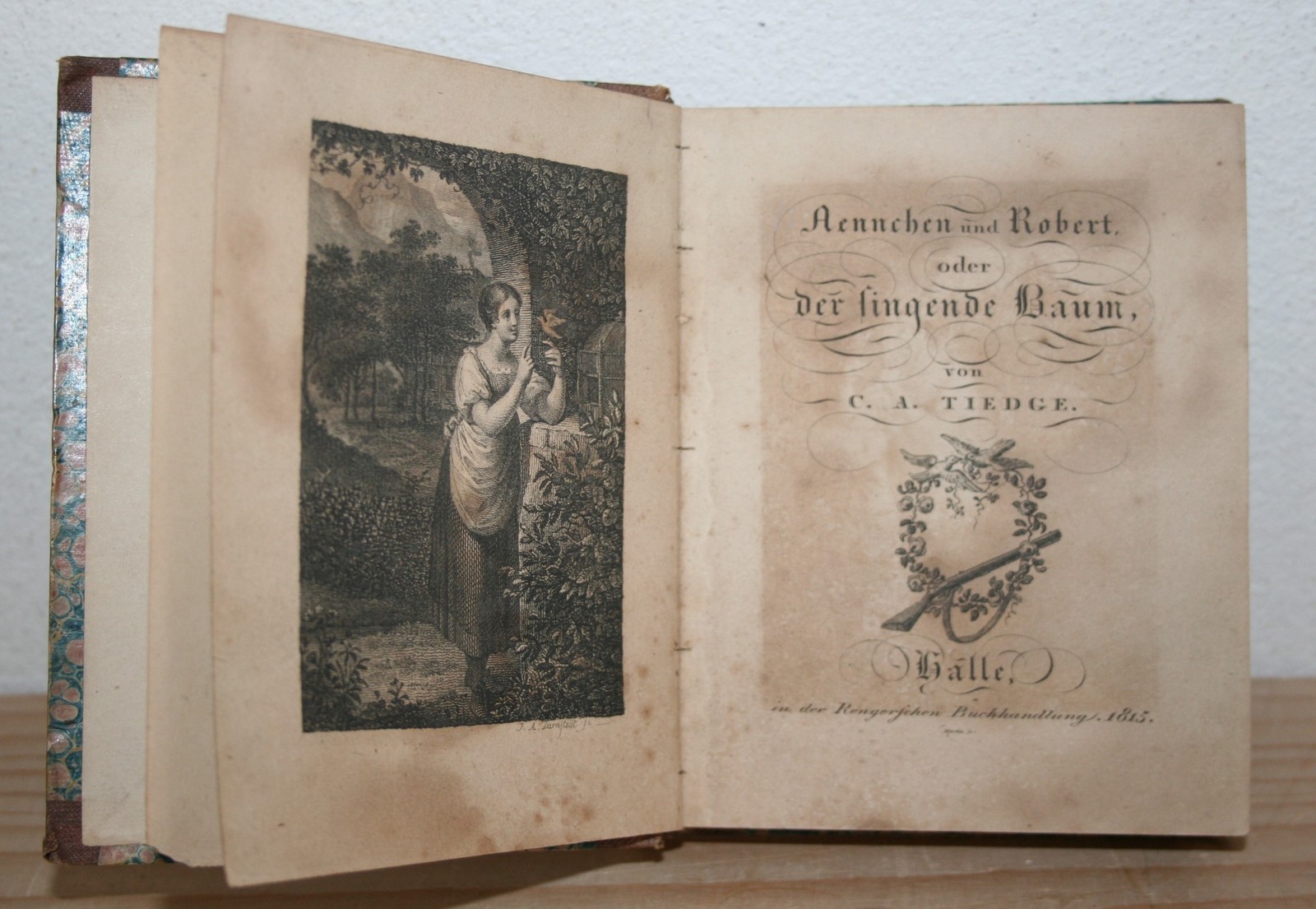 Aennchen und Robert, oder der singende Baum. Tiedge, C.A.: