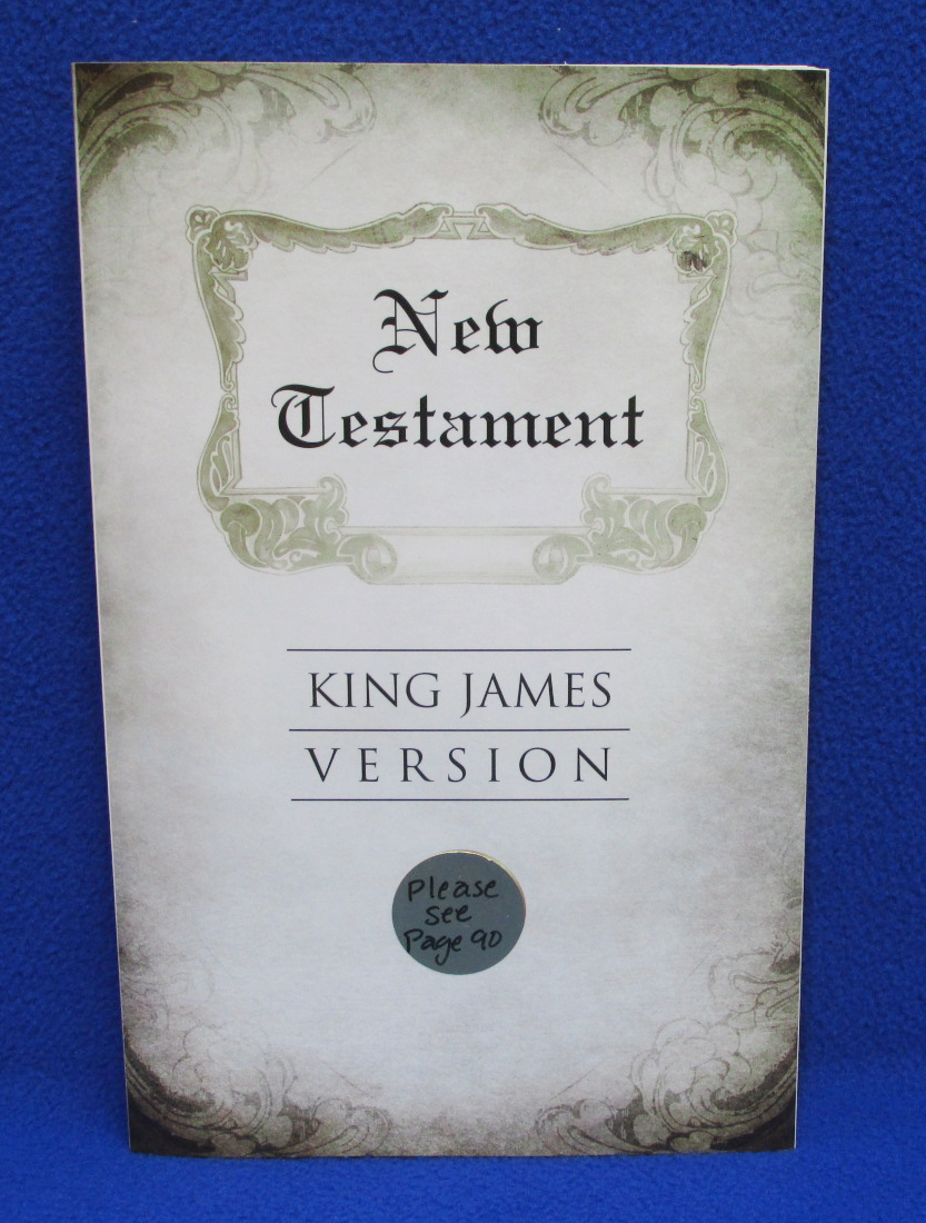 SPECIAL NEW TESTAMENT BIBLE KING JAMES FREE SHIPPING SOLDIER IN VIETNAM ENGLISH