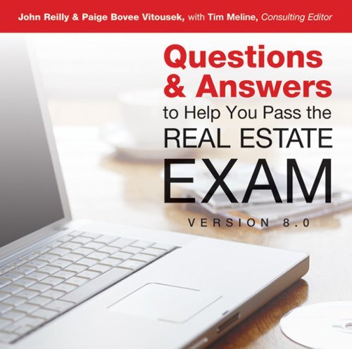 Questions and Answers to Help You Pass the Real Estate Exam: Version 8.0 CD-ROM