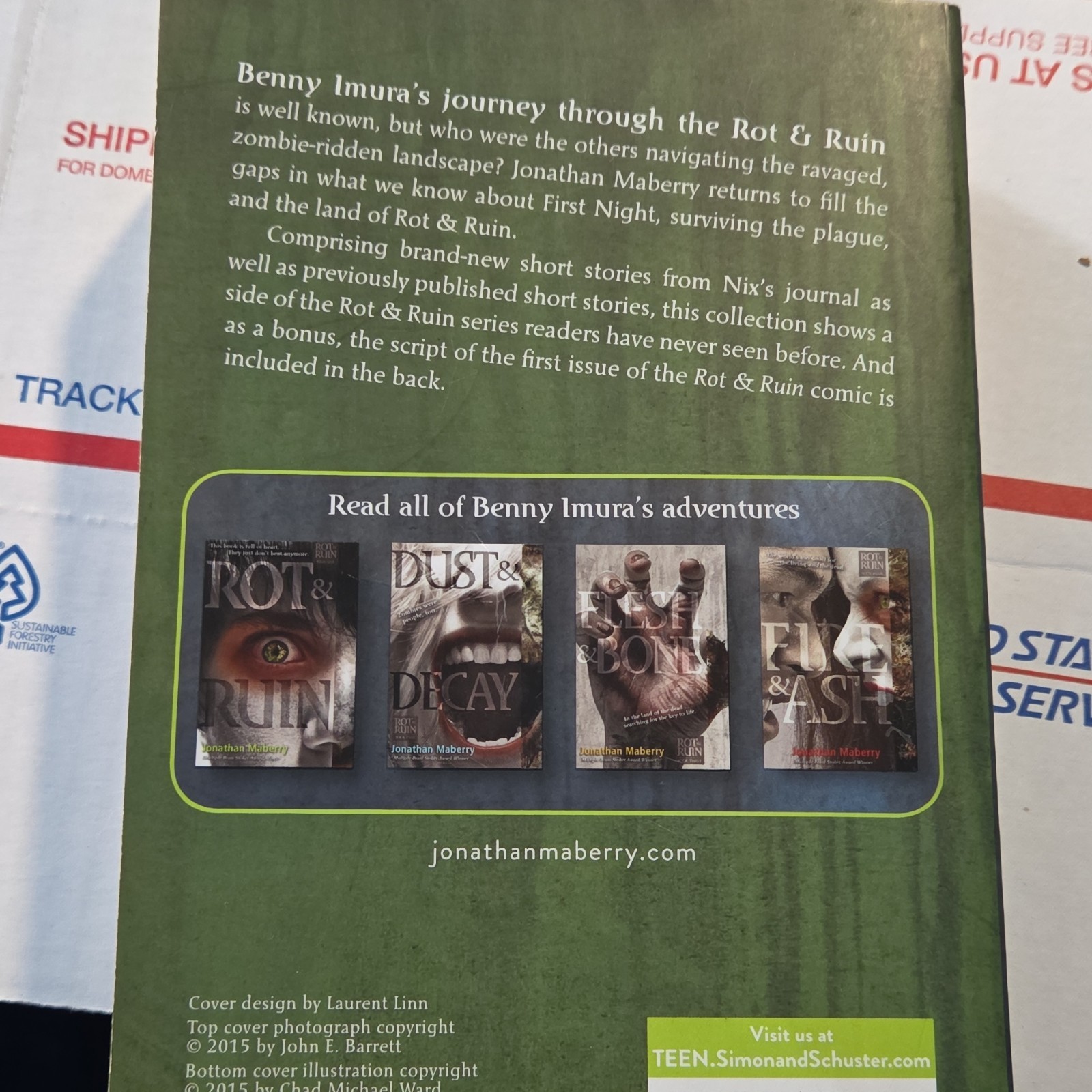 Jonathan Maberry Rot & Ruin Series Trade Paperback Horror Zombie Fiction