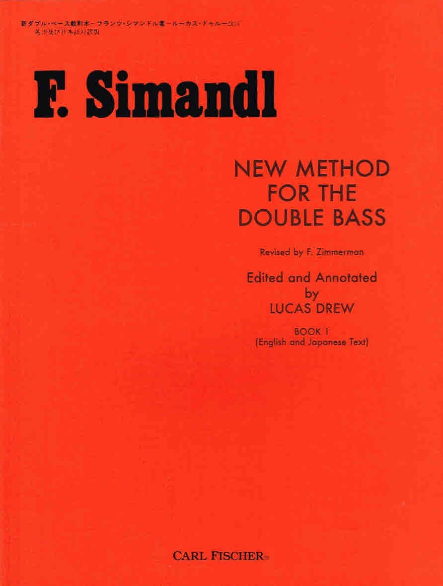 New Method for the Double Bass by F. Simandl – Book 1 (O492)