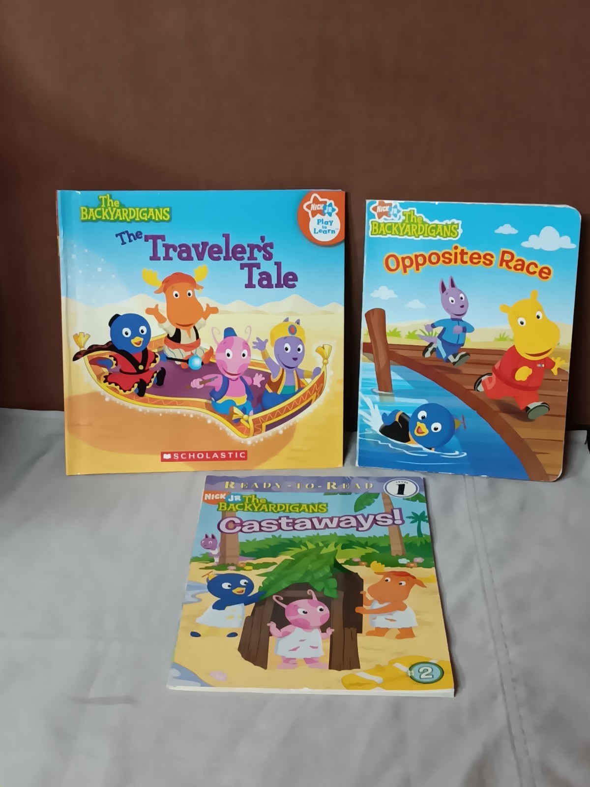 Nick Jr. The Backyardigans Set Of 3 Books 2006-2008
