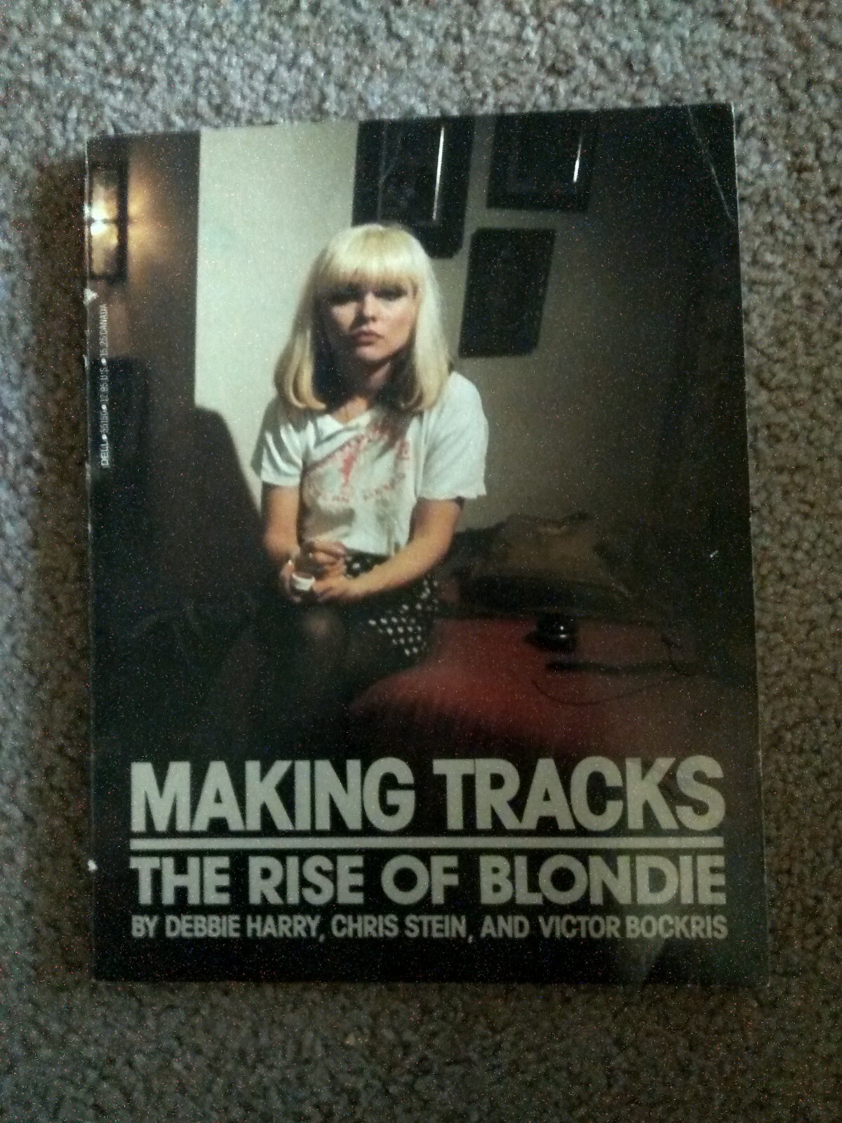 MAKING TRACKS: THE RISE OF BLONDIE- Victor Bockris, ’82 2nd PB Print *RARE+OOP!