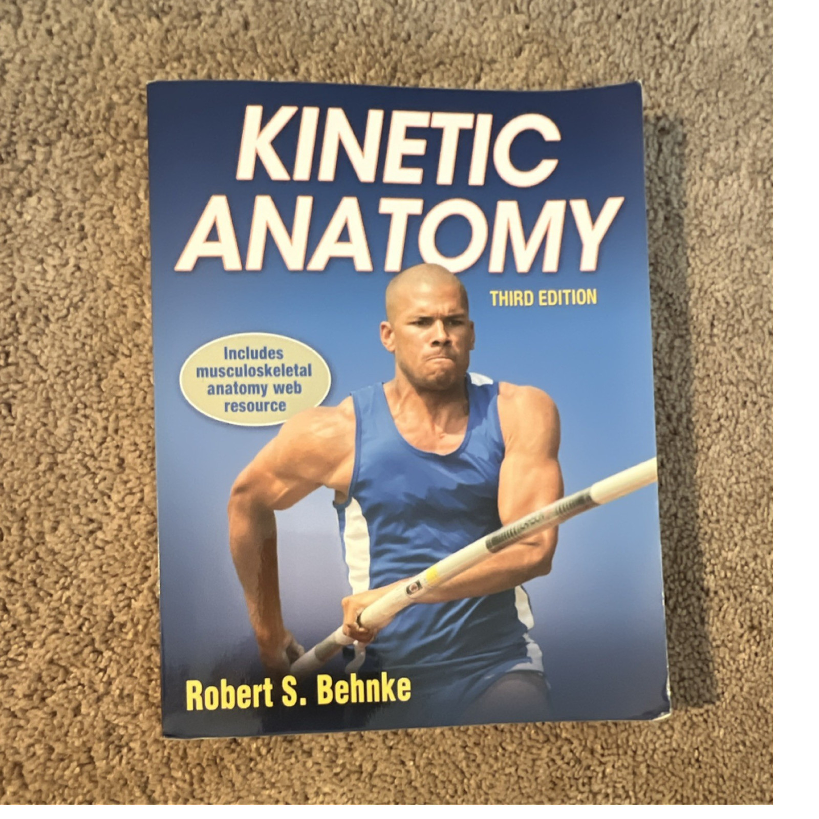 Human Kinetics Kinetic Anatomy 3rd Edition Paperback 2011 Behnke English