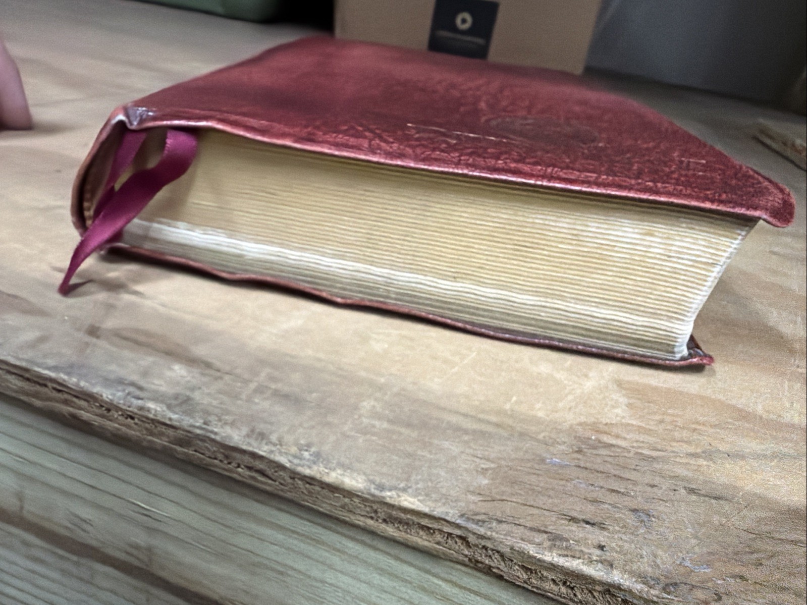 KJV LARGE PRINT Rhema Study Bible; Red GENUINE LEATHER Red Letter; Kenneth Hagin