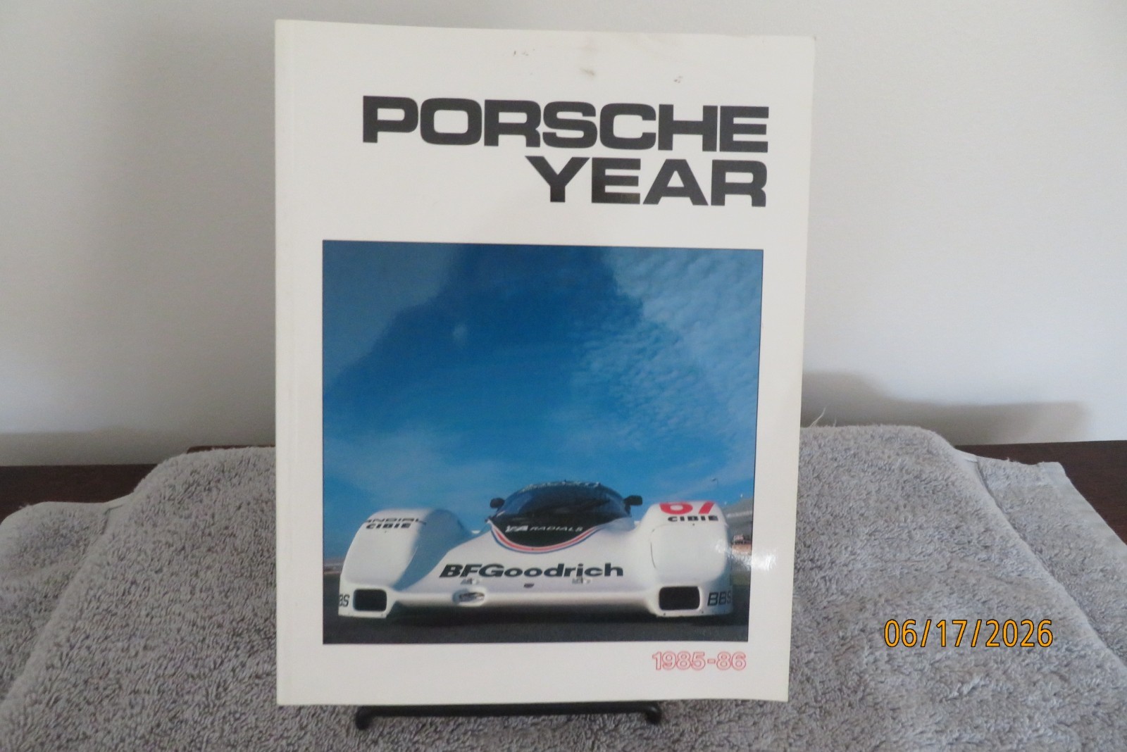 Porsche Year 1985 – 86 Signed By Susann Miller 944 GTR/962/Daytona Lemans PB