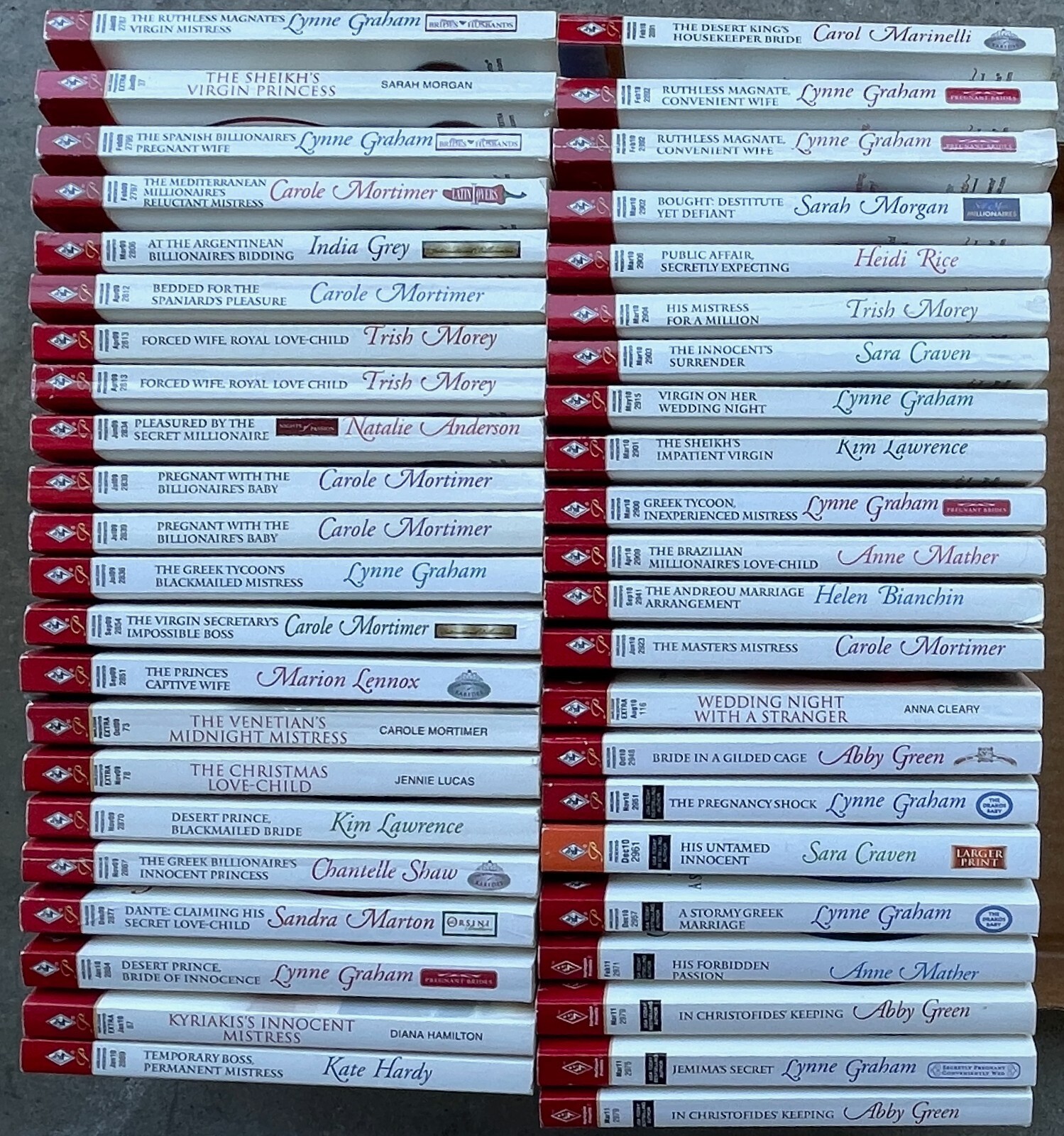 Instant Harlequin Romance Library! 289 Presents & Extra pbks. 2000-2013. G-VGC