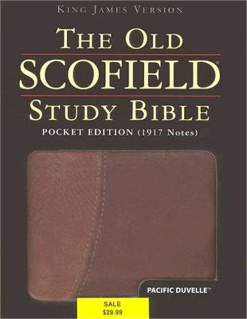 Old Scofield Study Bible-KJV-Pocket (Leather / Fine Binding)