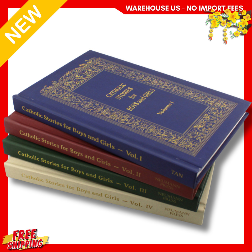 NEW Catholic Stories for Boys and Girls – Set of 4, 9780895553492, FREESHIP