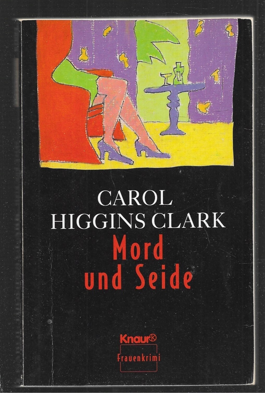 Mord und Seide, Carol Higgins Clark, Knaur Frauenkrimi 1995, akzeptabel
