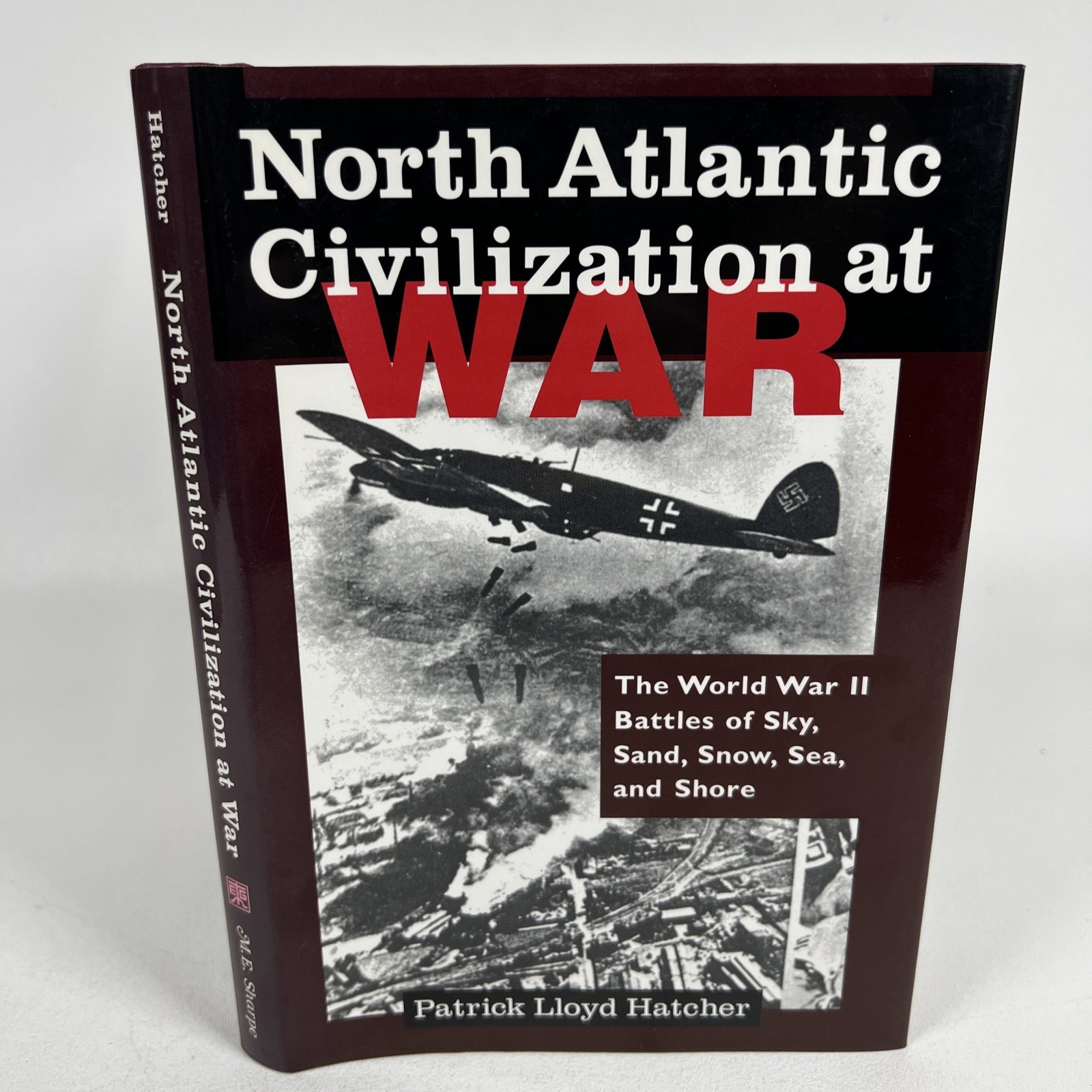 North Atlantic Civilization War SIGNED Battles Sky Sand Snow Shore WWII Book HC