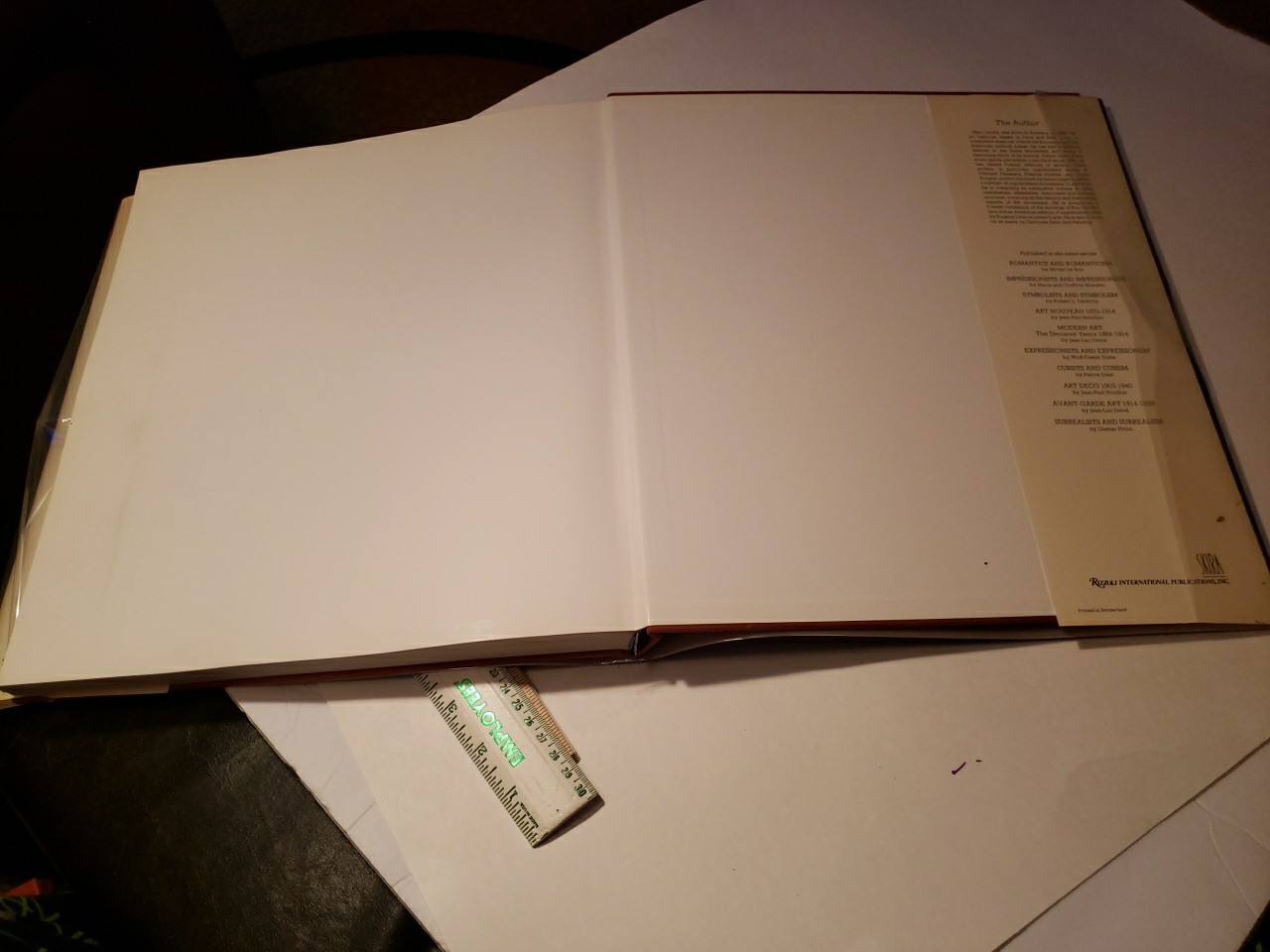 The Dada Movement 1990 Art Book Marc Dachy 230 pages Hardcover
