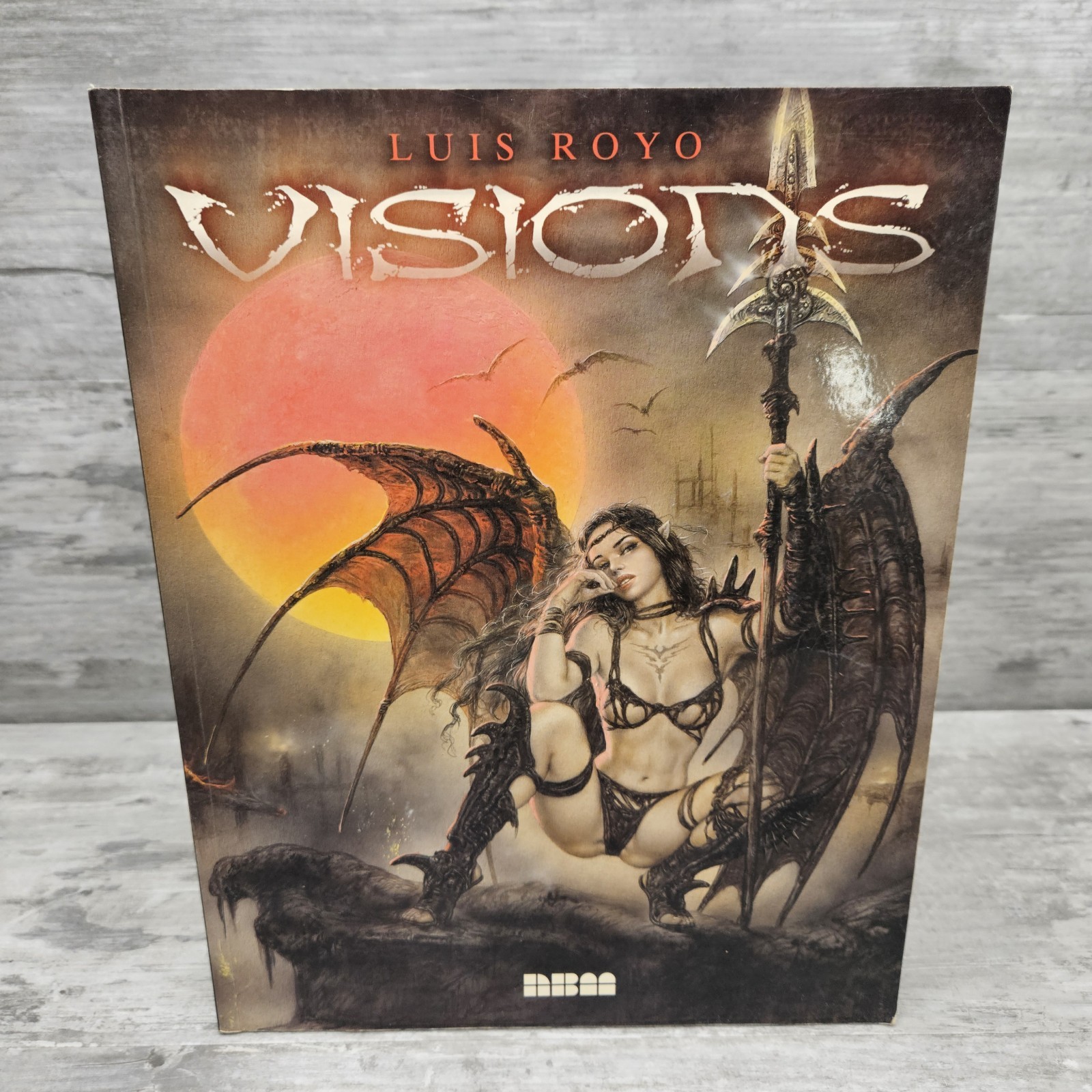 Visions Vol. 1 NBM Publishing 2003 Softcover First Edition Luis Royo Art Book