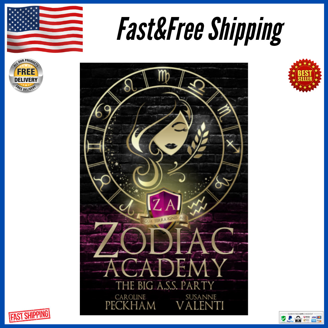 Zodiac Academy The Big A.S.S. Party, Paperback, 142 Pages, (Fast Free Shipping),