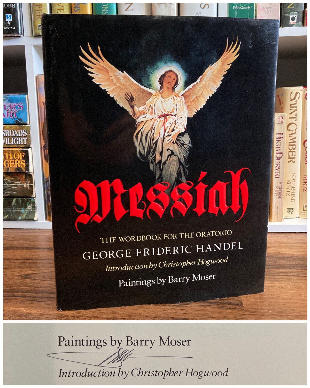 *Signed* Handel’s Messiah : Workbook for the Oratorio – illus. by Barry Moser