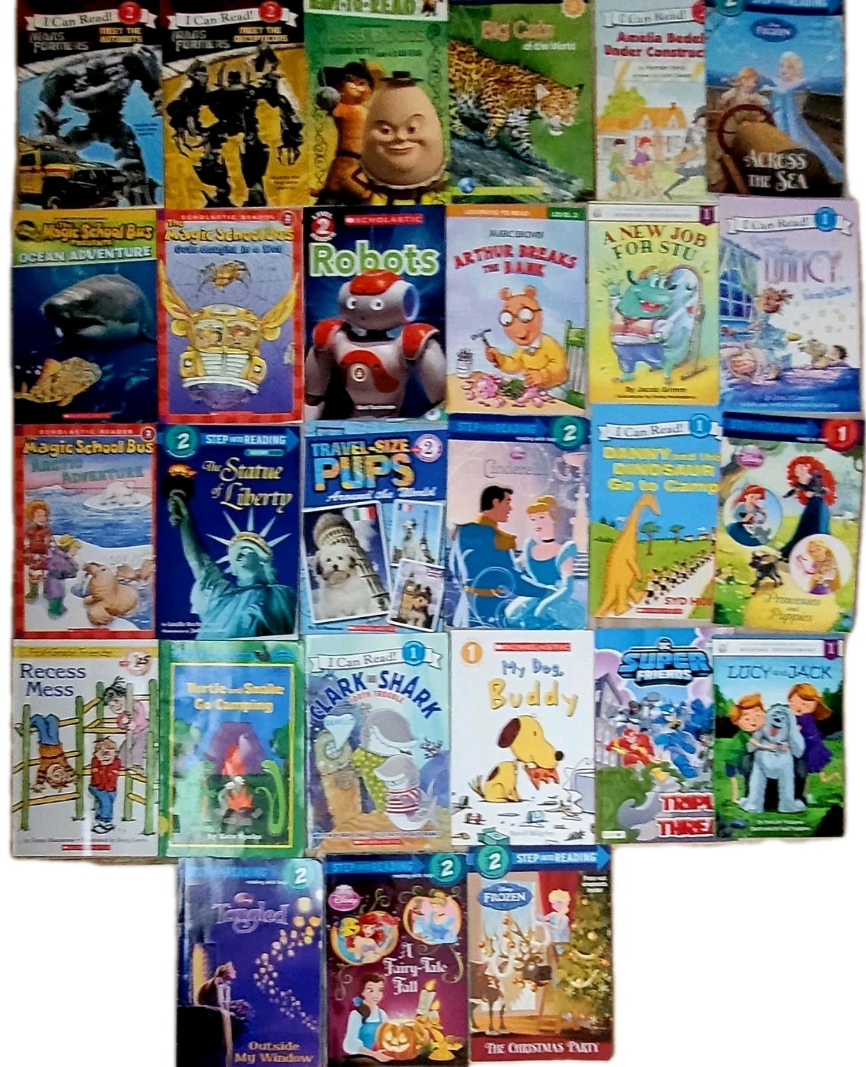 Lot 27 Leveled Readers Level 1 And 2 ASSORTED Step 1 & 2 Books