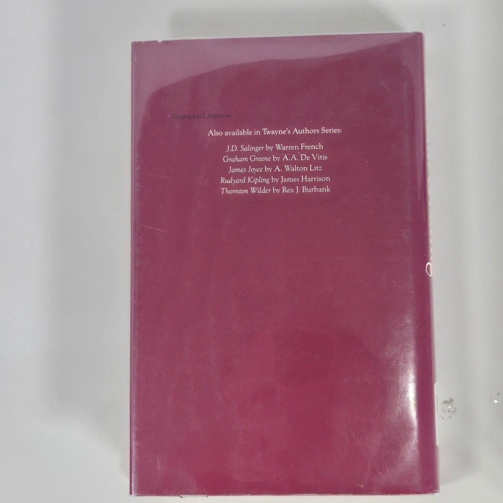 William Golding Bernard F Dick Twayne English Authors Series Book