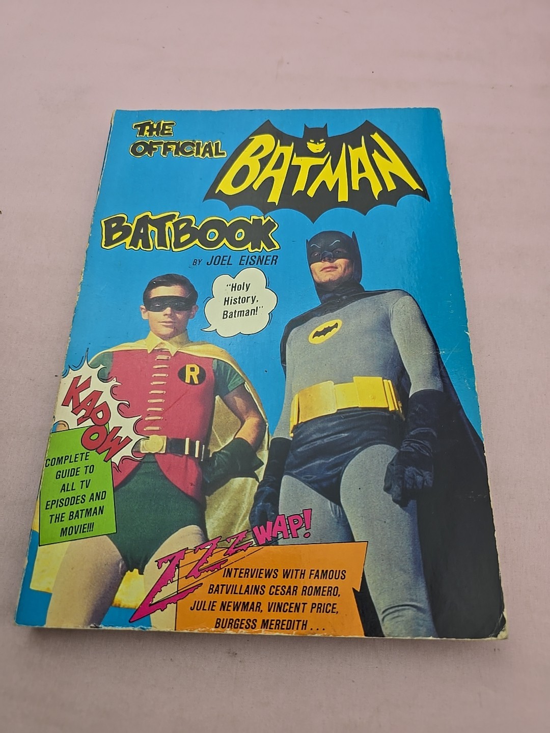 BATMAN BATBOOK by Joel Eisner 1986 Paperback 1st Edition