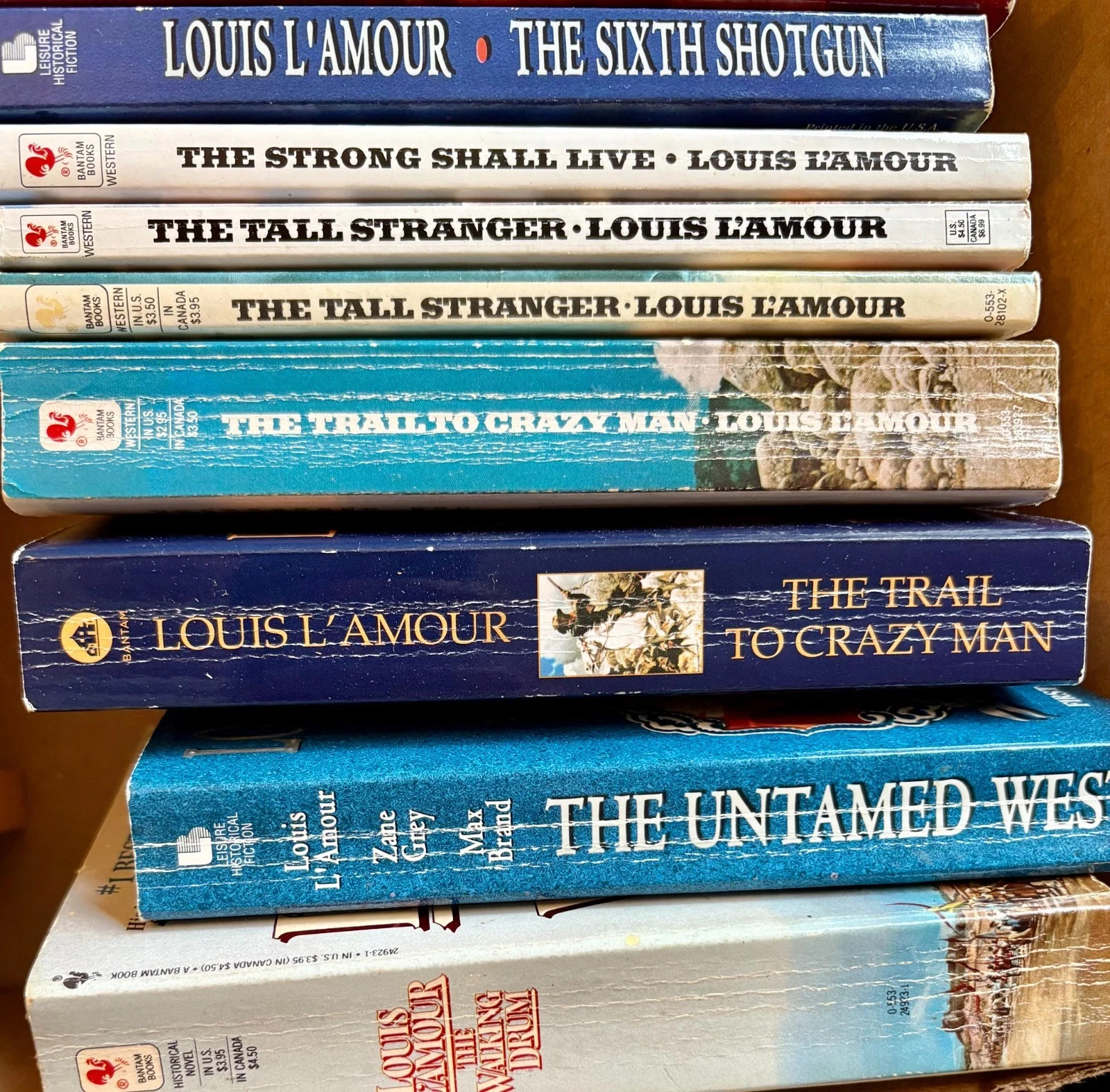Louis L’Amour Paperbacks Western – YOU CHOOSE Lot – MIX & MATCH Buy 3 Get 1 FREE