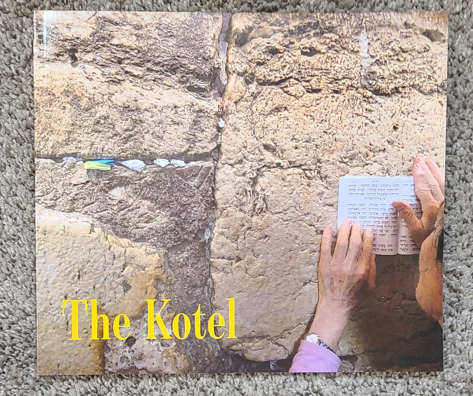 The Kotel book Lev Haolam 68 pages Printed in Jerusalem NEW FREE SHIPPING