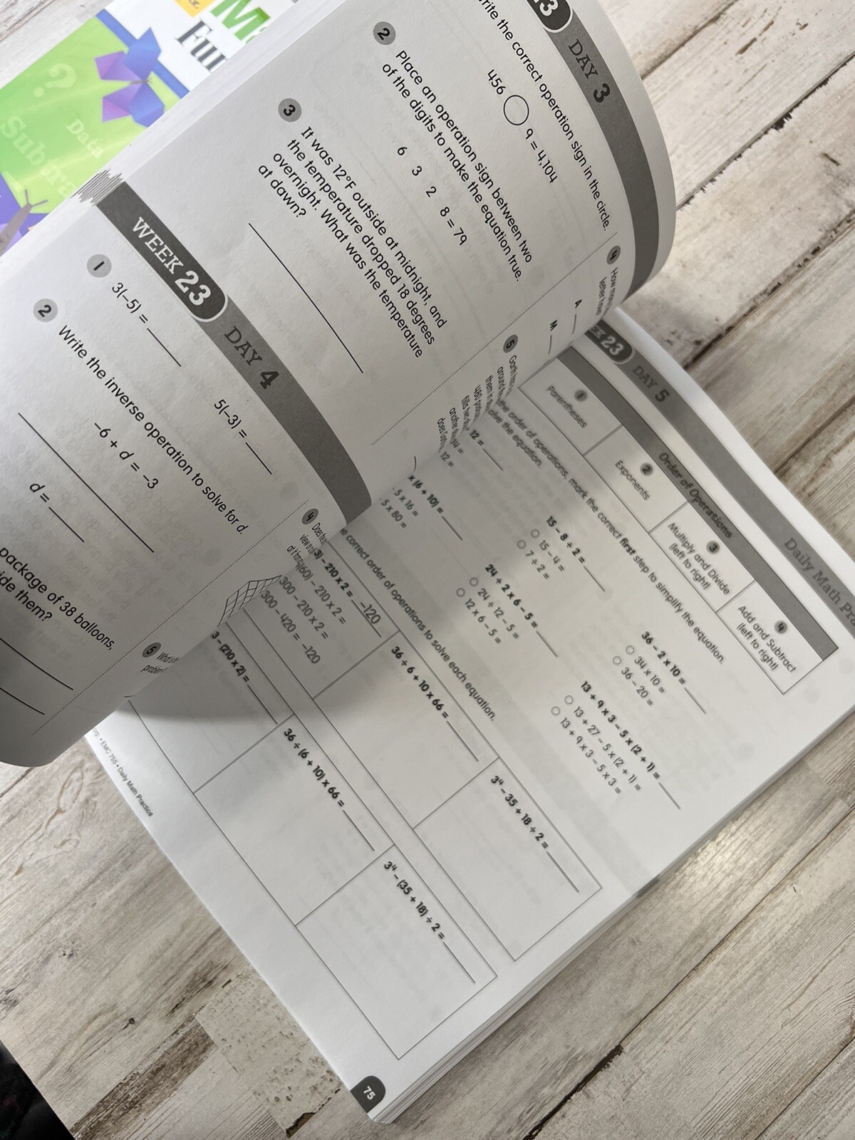 Math Fundamentals And Math Practice Books Grade 6 New