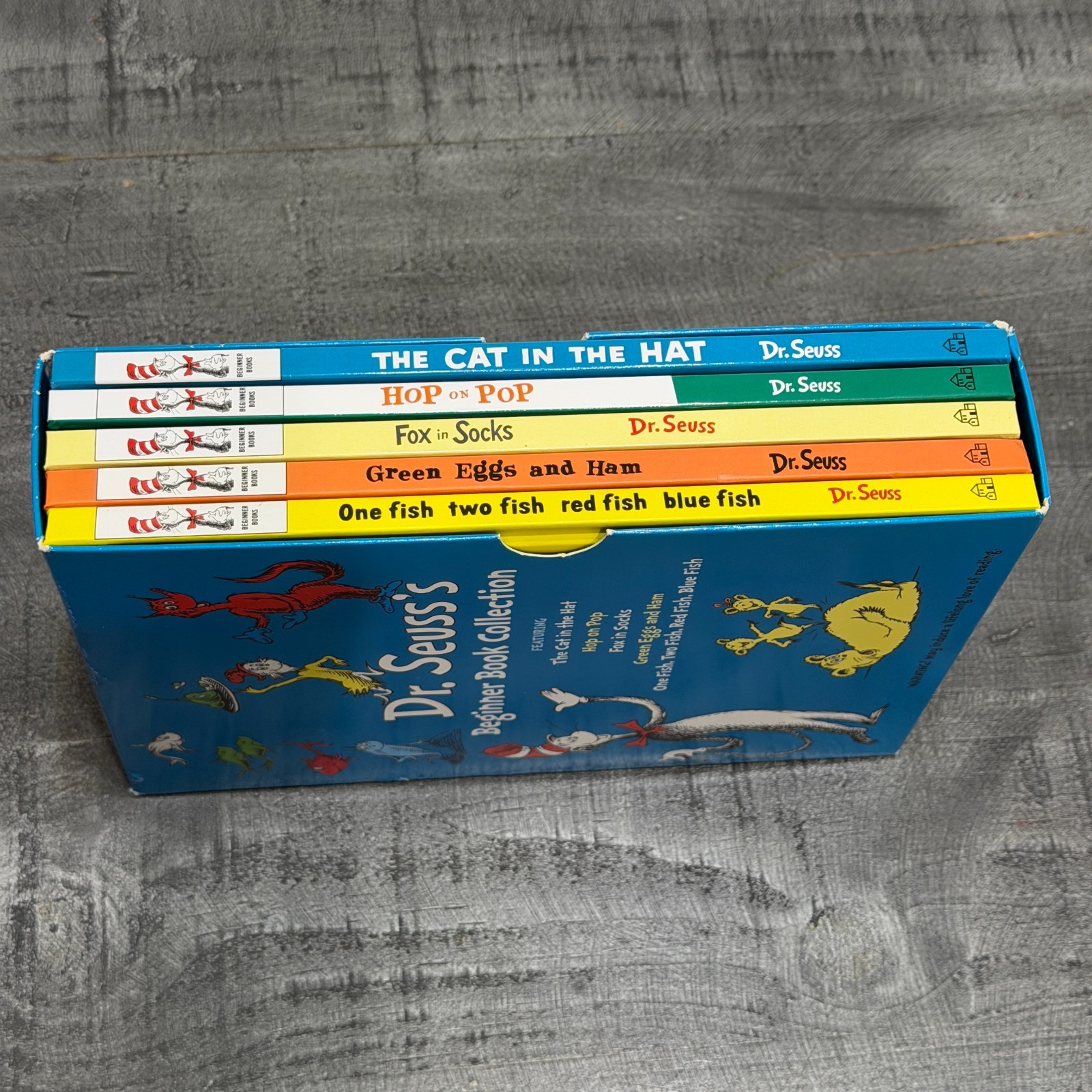 Dr. Seuss’s Beginner Book Collection 5-Book Box Set The Cat in the Hat Hop on