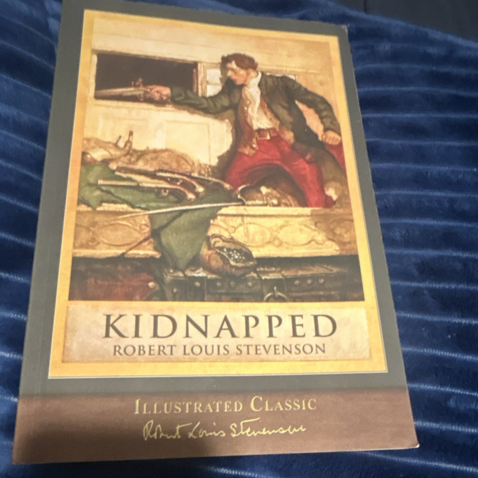SeaWolf Press Kidnapped Illustrated Classic 100th Anniversary Stevenson 2018 PB