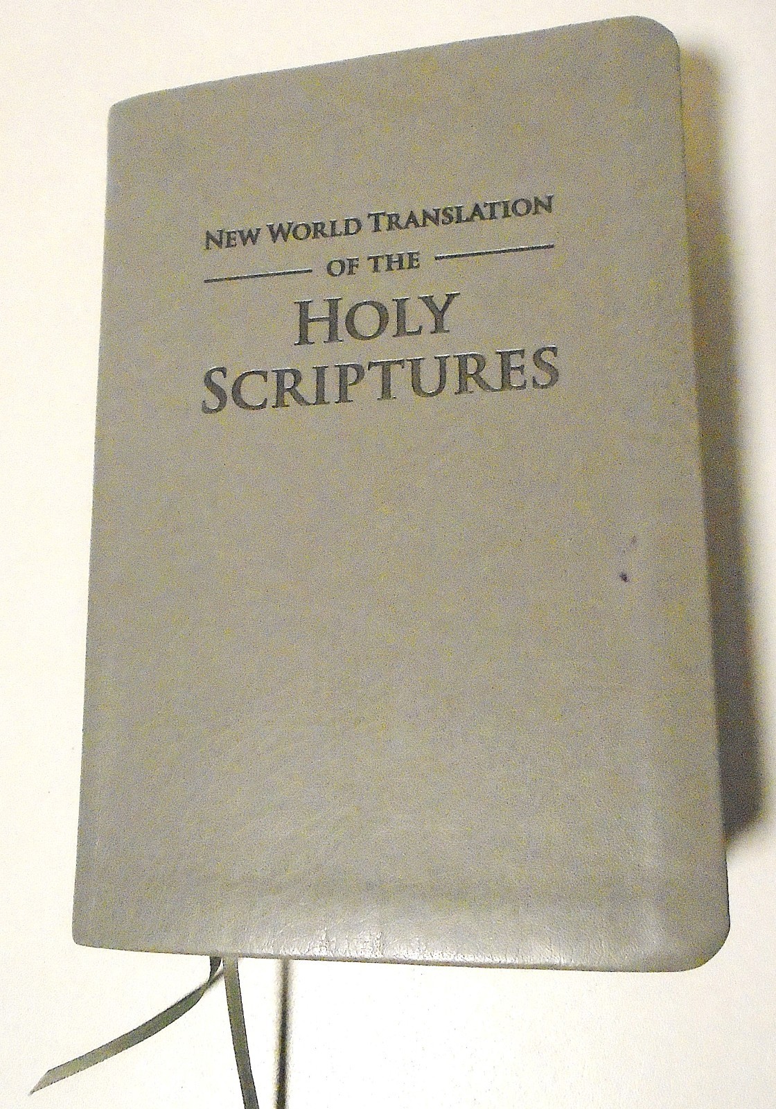 Bible New World Translation of the Holy Scriptures 2013 Gray Softcover