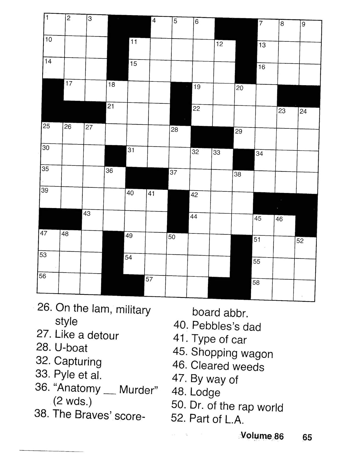 KAPPA Super Saver LARGE PRINT Crosswords Puzzle Pack-Set of 6 Full Size Books