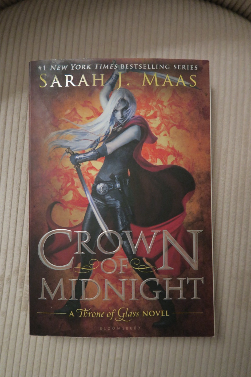 Crown of Midnight by Sarah J Maas ORIGINAL COVER ART PAPERBACK TOG Series