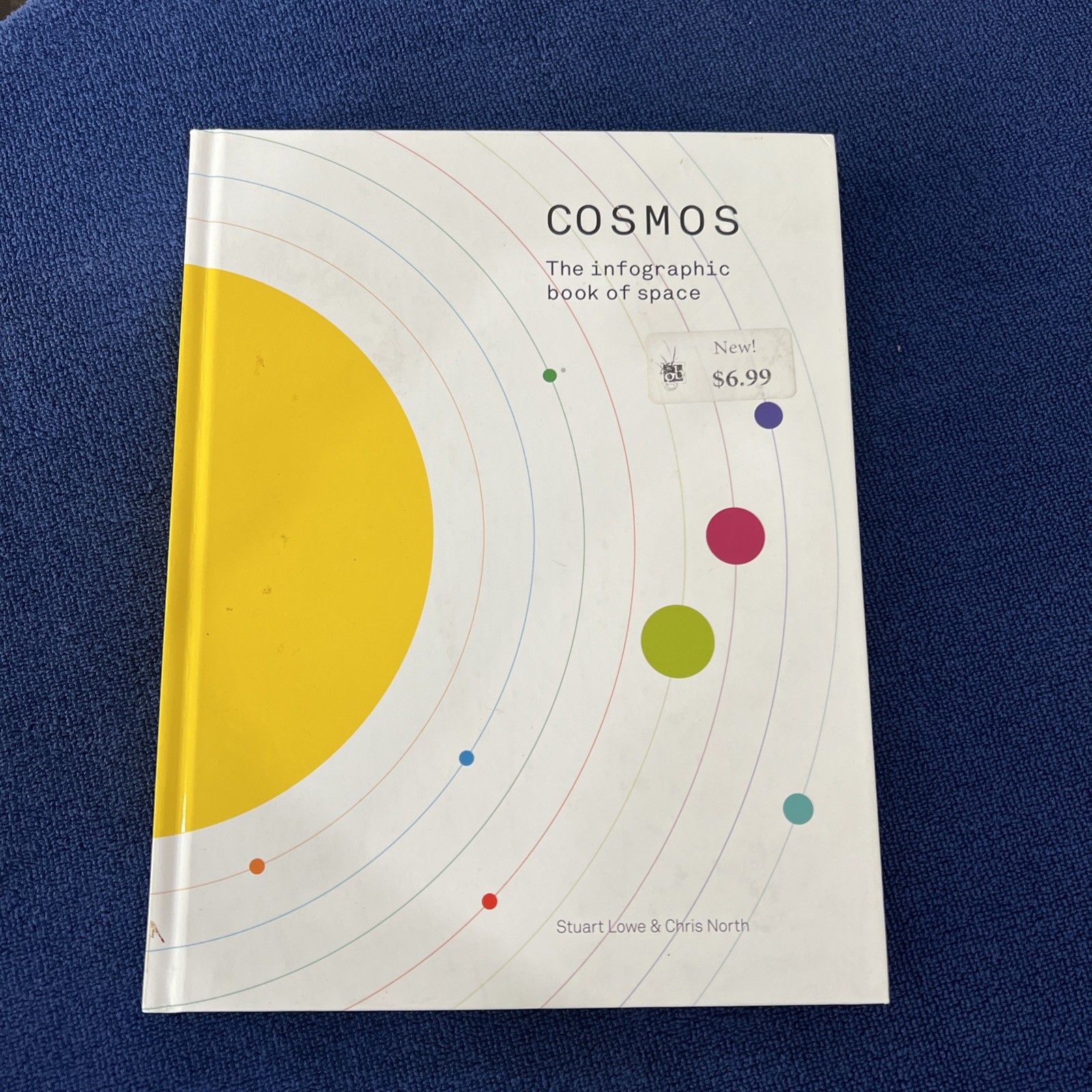 Cosmos: The Infographic Book of Space – Hardcover By Lowe, Stuart – VERY GOOD