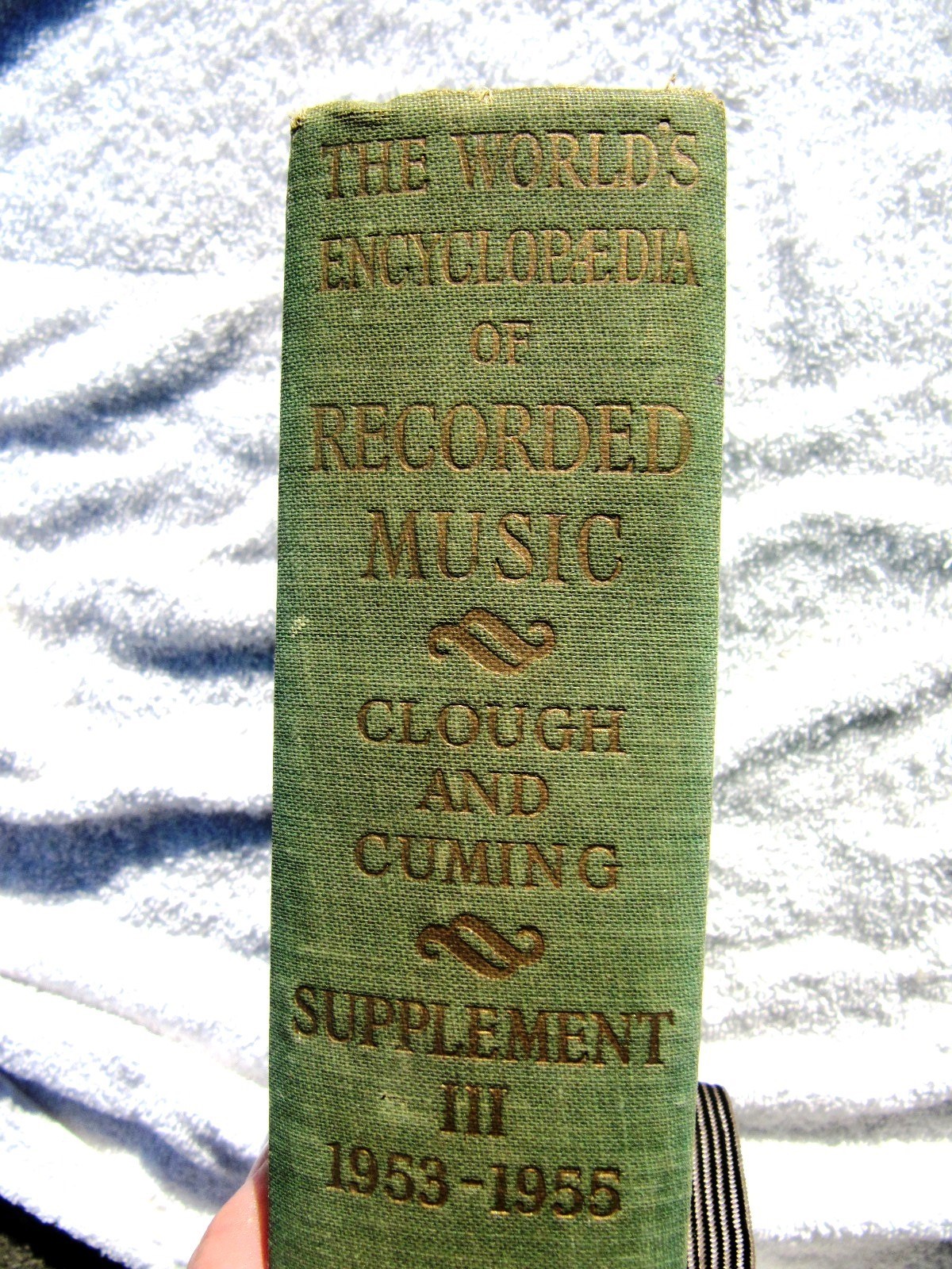 1957 WERM Worlds ENCYCLOPEDIA of RECORDED MUSIC Discography Supplement 3 Clough