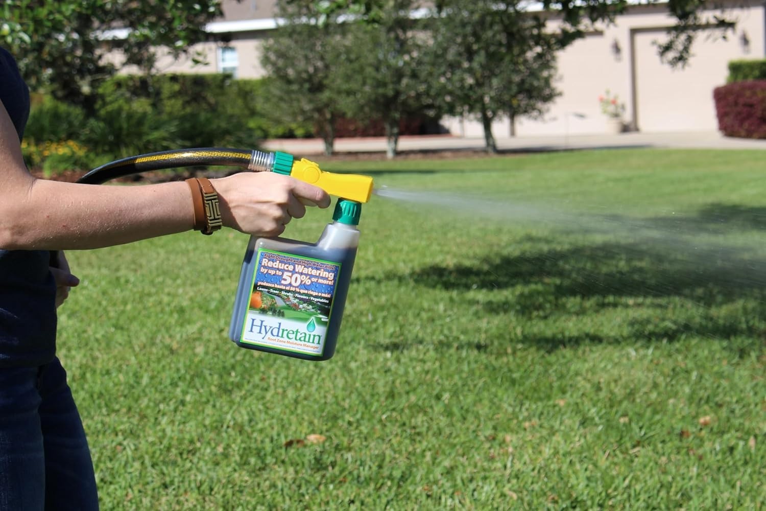 Hydretain Root Zone Moisture Manager – Eco-Friendly 32 Oz for Gardens & Lawns