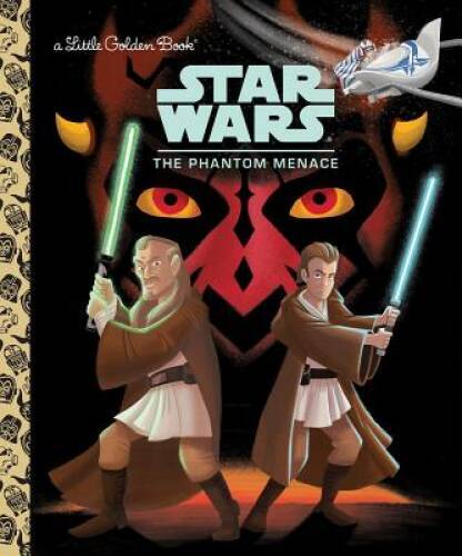 Star Wars: The Phantom Menace (Star Wars) (Little Golden Book) – GOOD