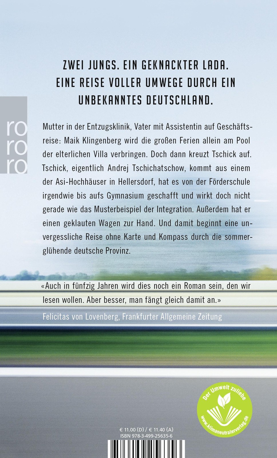 Tschick Wolfgang Herrndorf