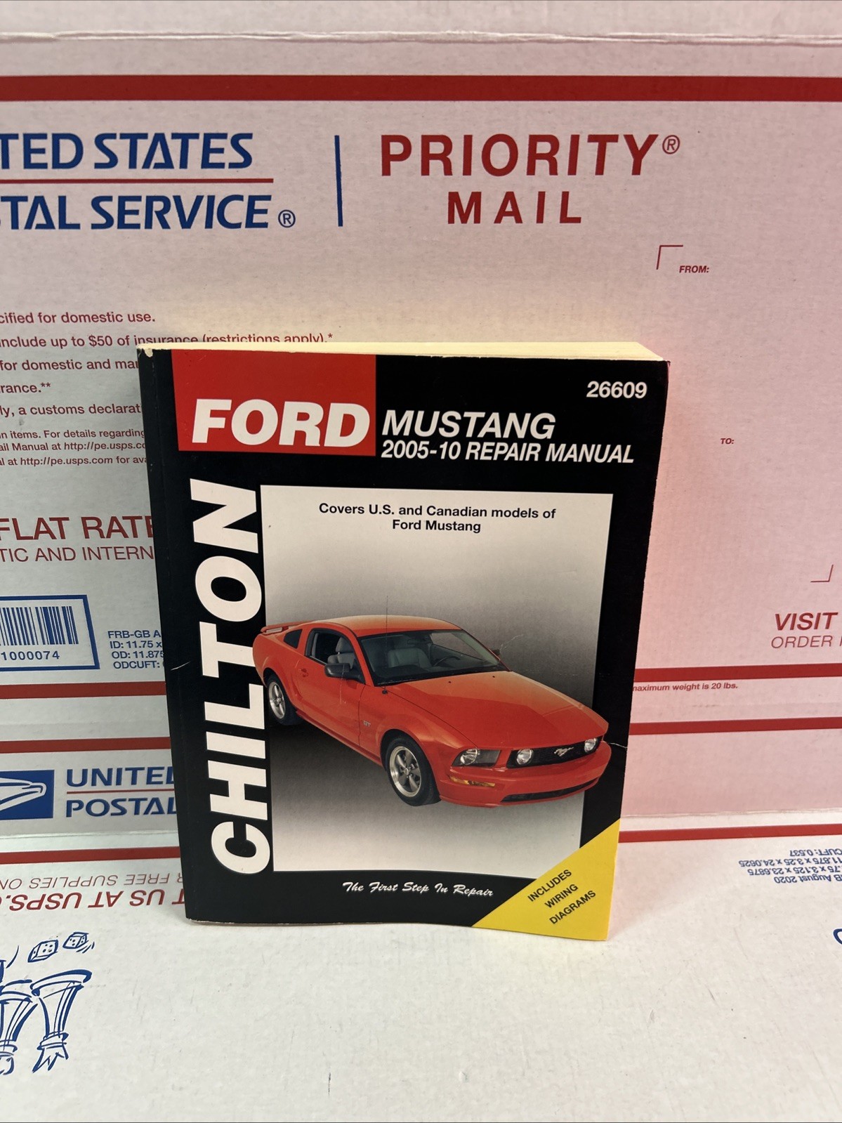 Chilton Ford Mustang 2005-2010 Repair Manual 26609 DIY Service Book FAST SHIP