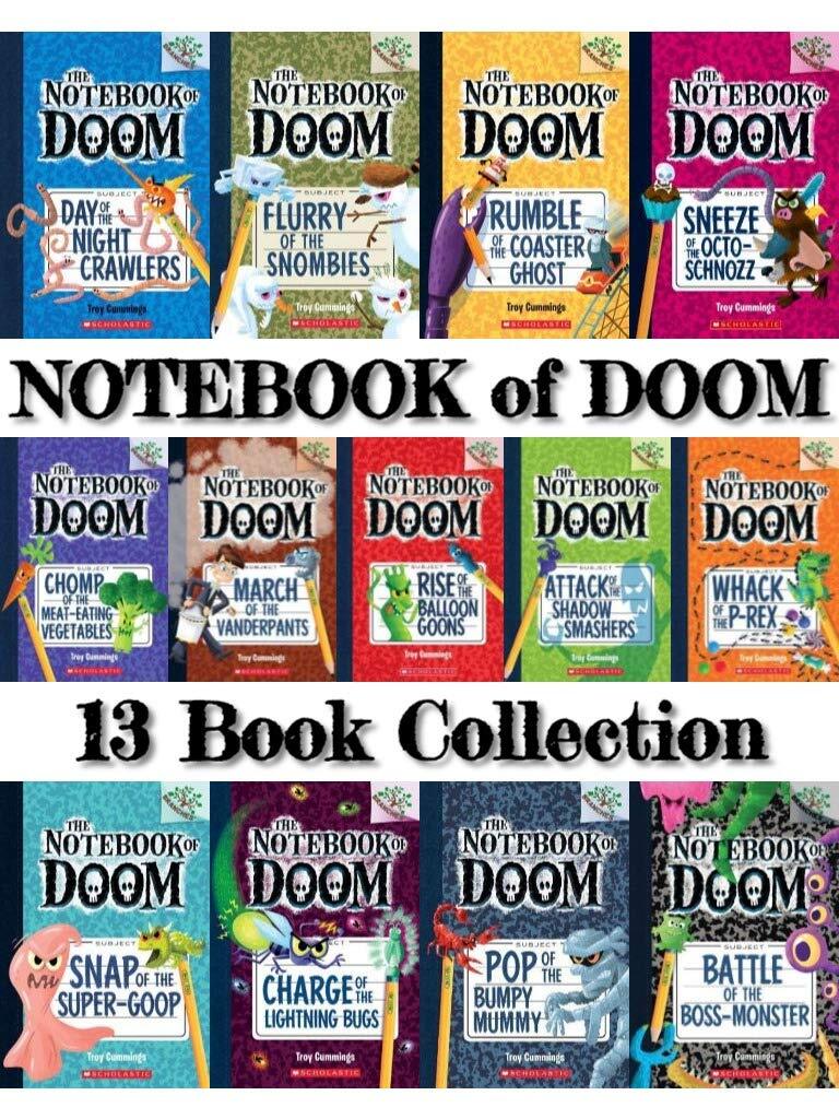 Notebook of Doom Books Complete (13 Book series) by Troy Cummings PAPERBACK