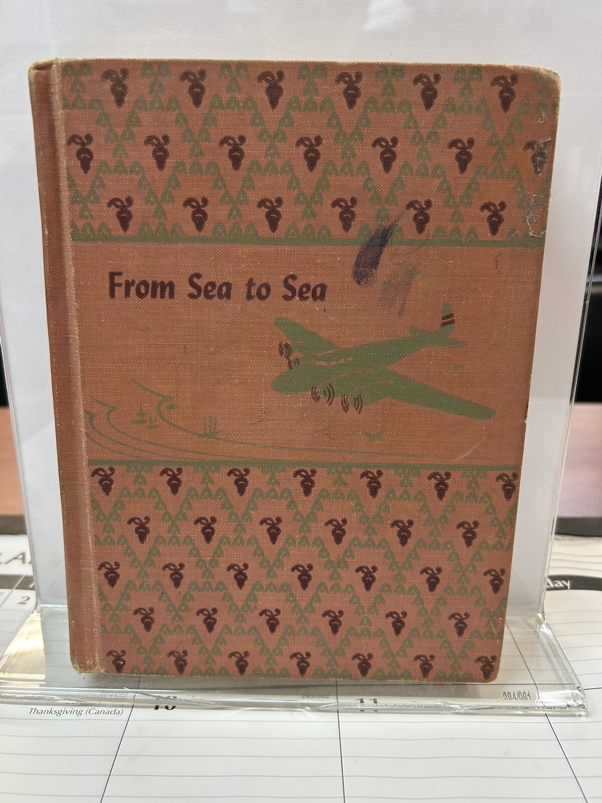 From Sea to Sea Learning to Read Vintage Book 1945 319 pages