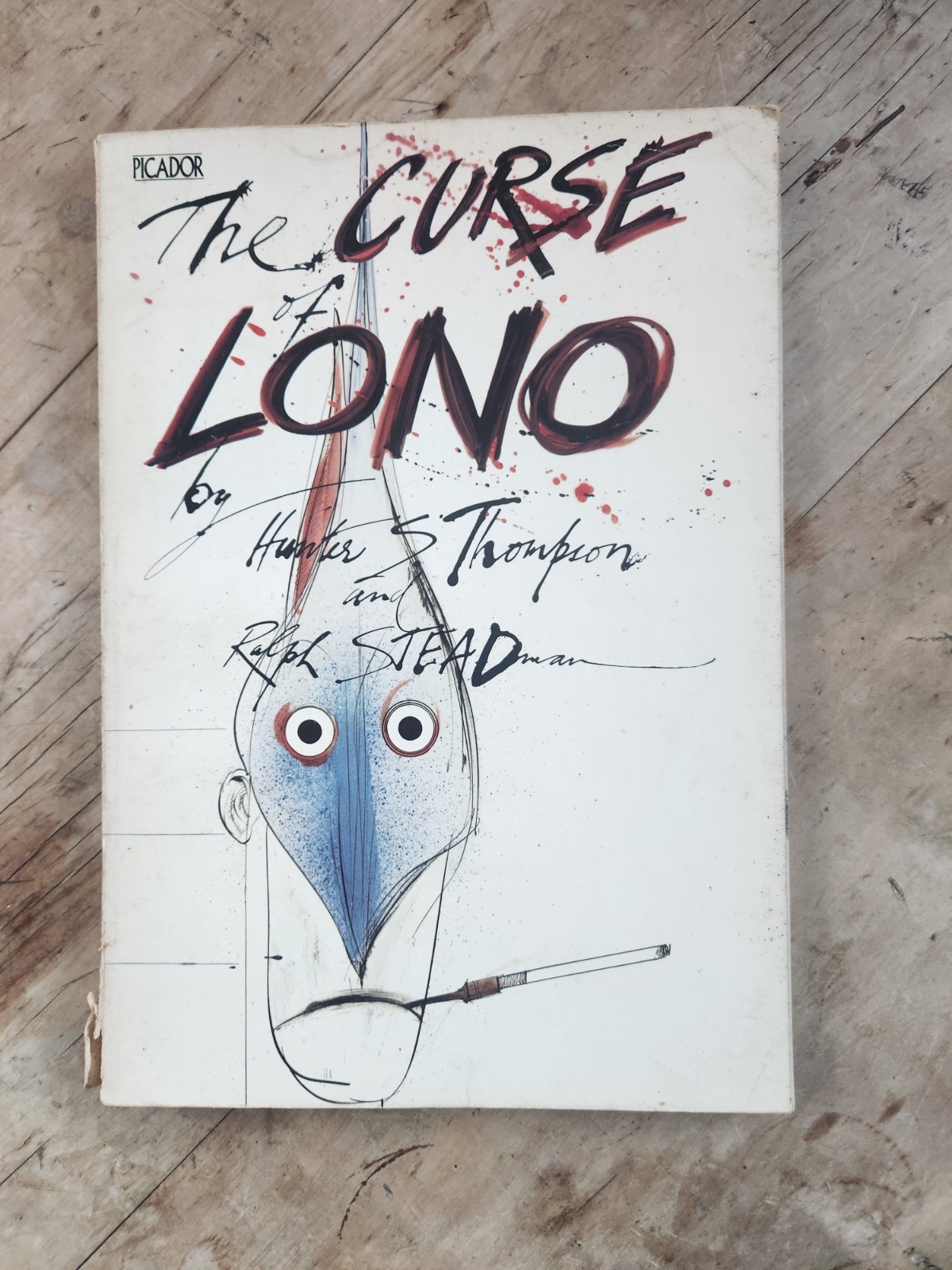 Hunter S Thompson The Curse of Lono Ralph Steadman 1983 Picador Gonzo Paperback