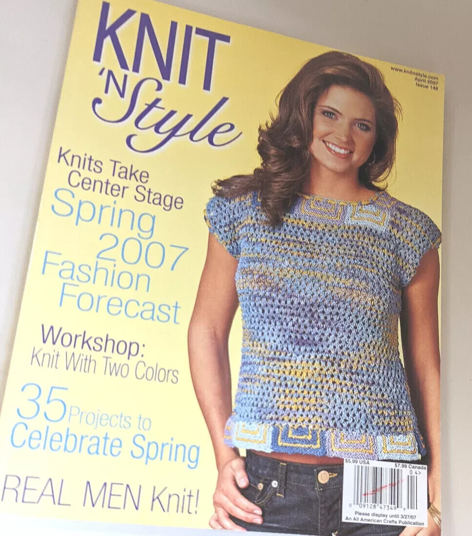 RARE – Knit ‘N Style Magazine April 2007 Issue 148