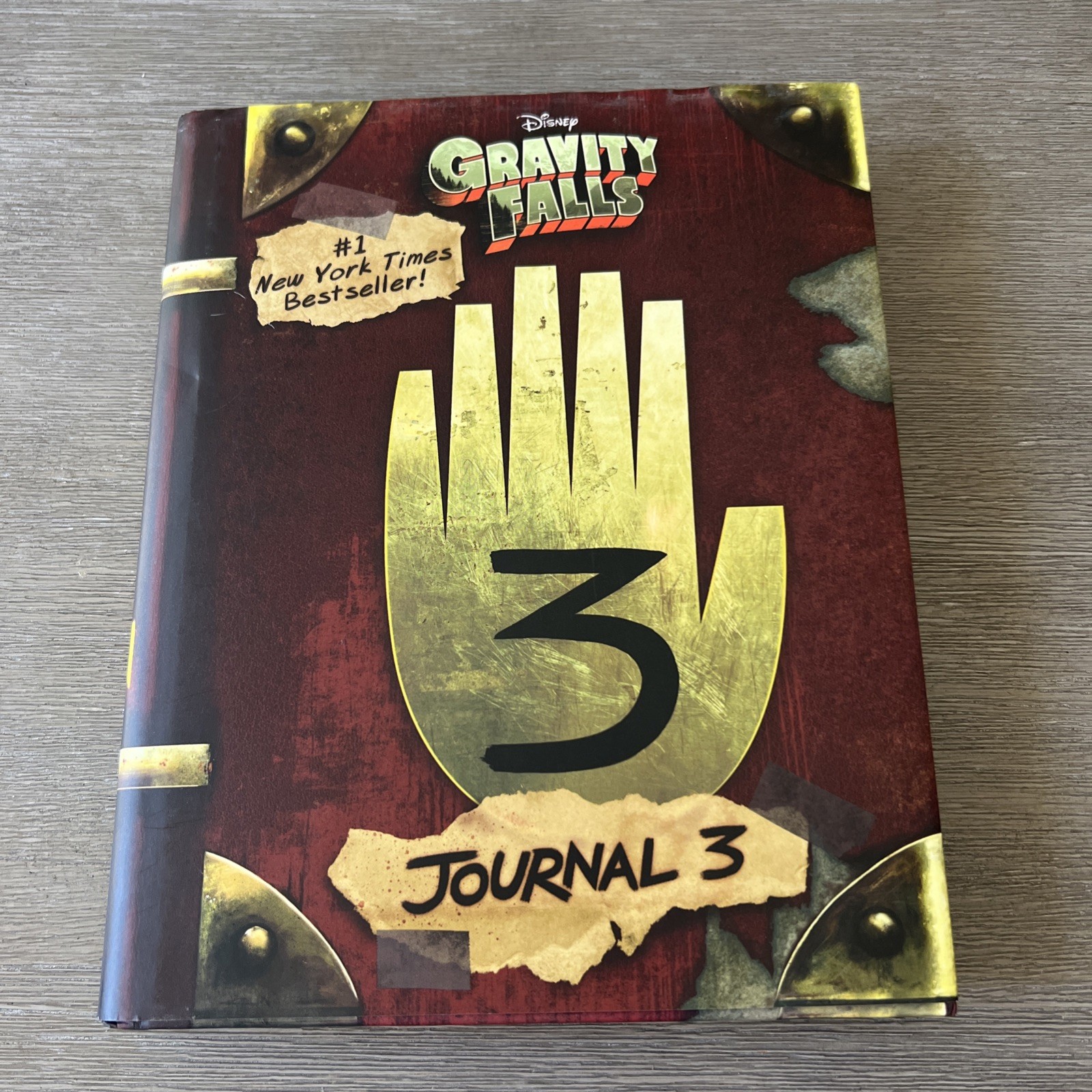 Gravity Falls Journal 3 By Alex Hirsh First Edition Jul 2016 Hardcover Book w/DJ