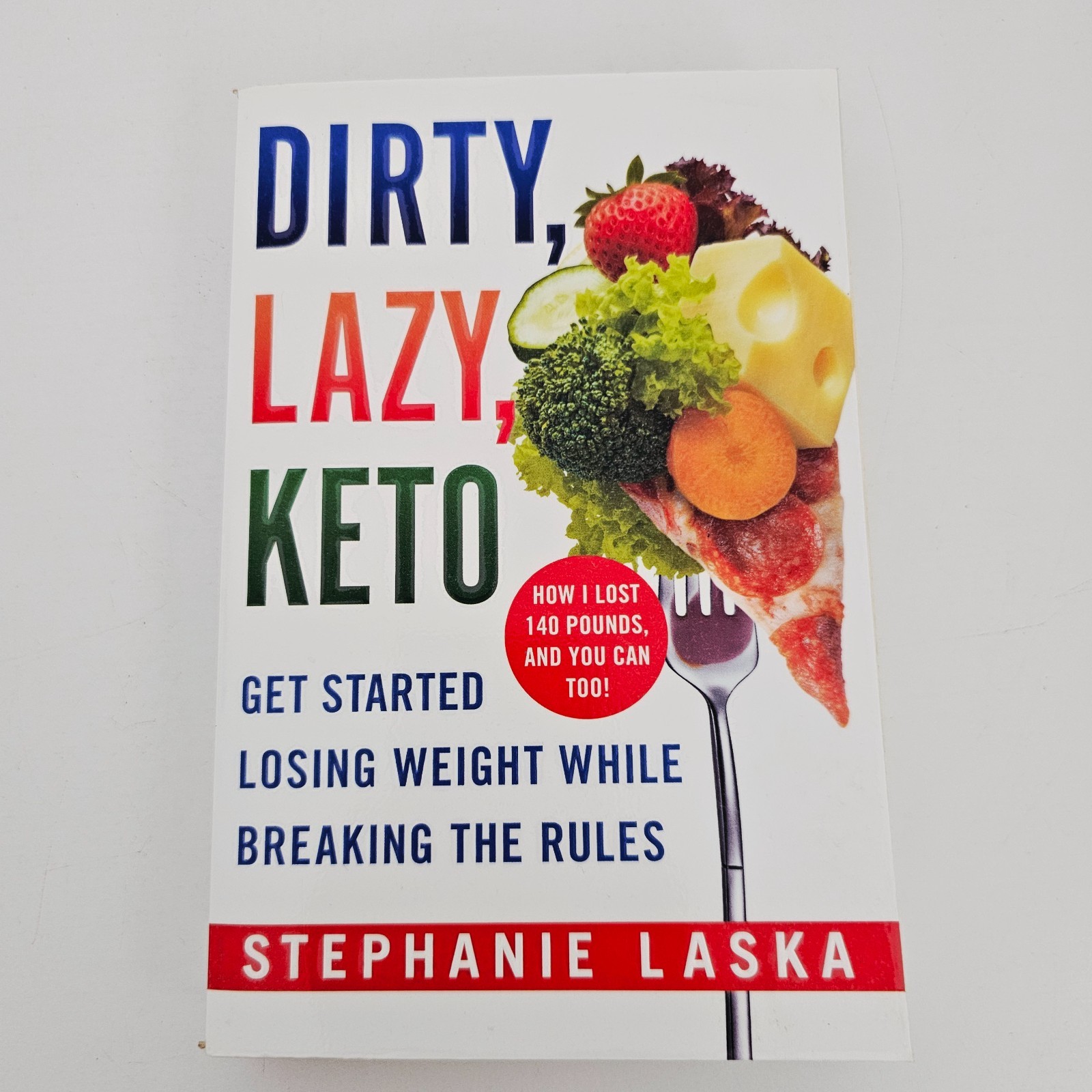 Dirty Lazy Keto Stephanie Laska Paperback Weight Loss Cookbook Free Postage