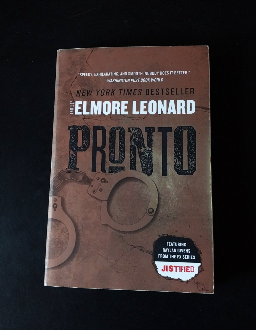 Elmore Leonard – Pronto – William Morrow 8th Printing
