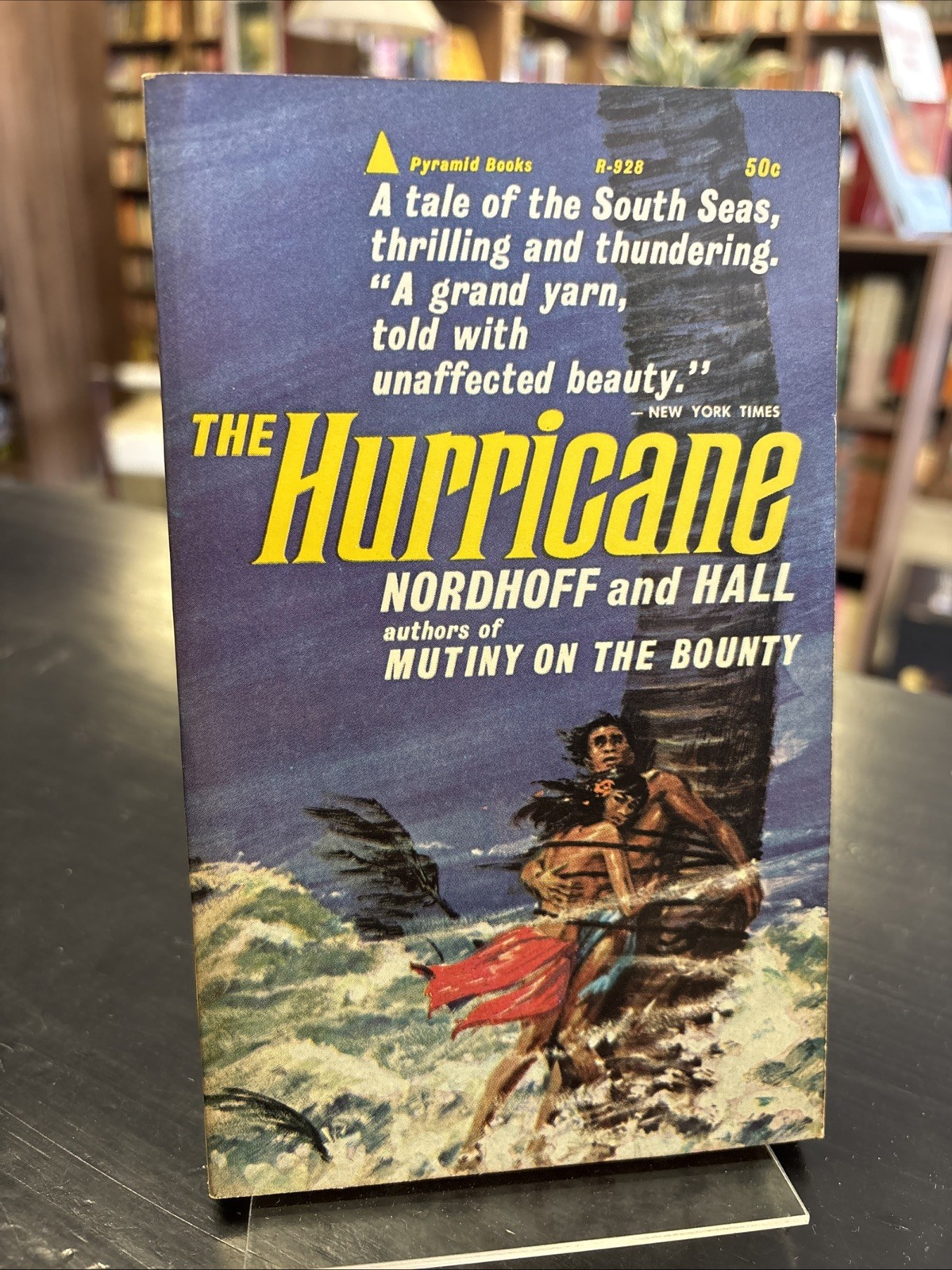 The Hurricane by Charles Nordhoff & James Hall 1963 Pyramid R-928 Paperback