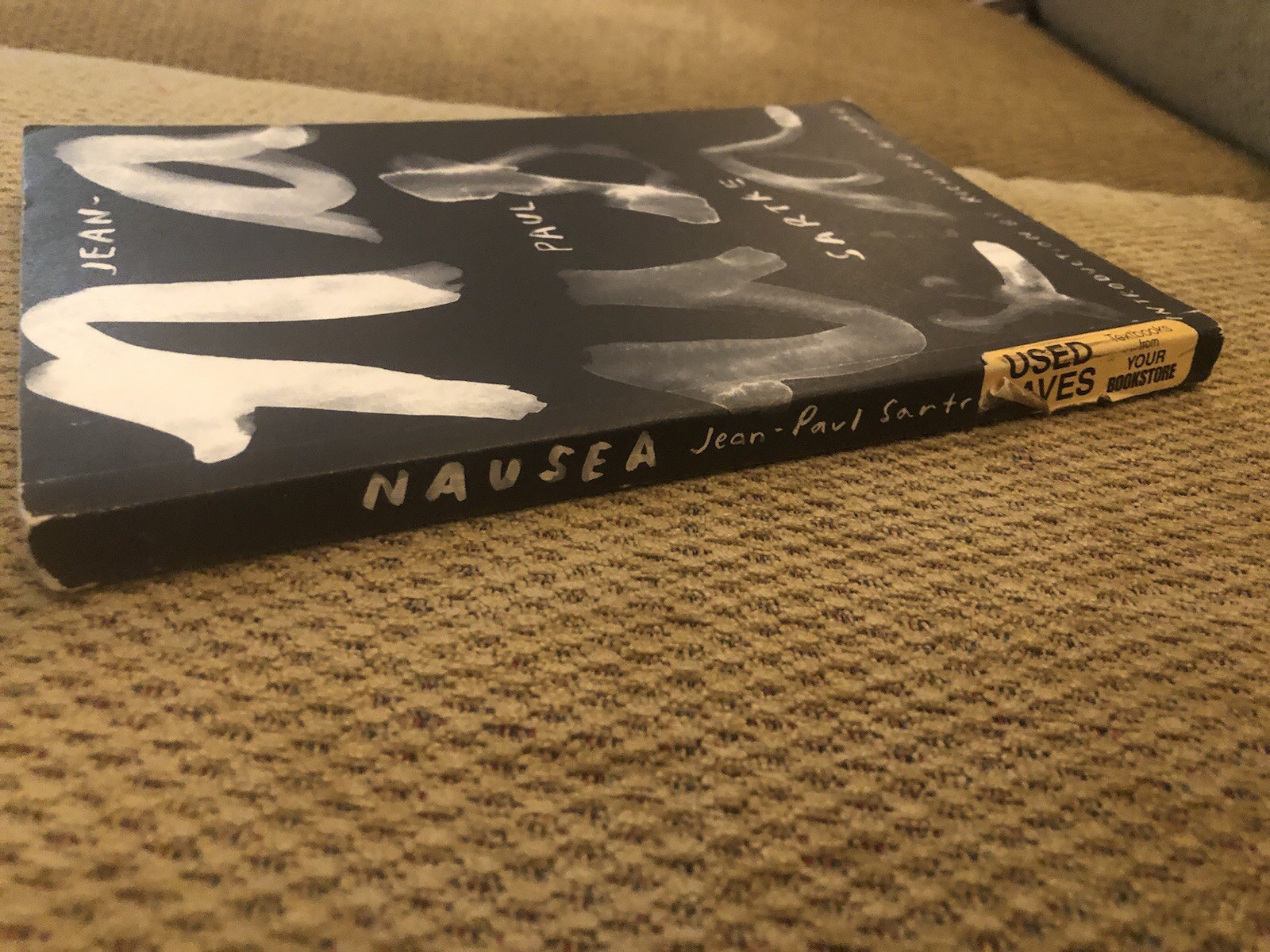 Nausea by Jean-Paul Sartre (paperback)