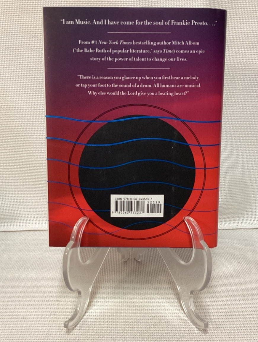 SIGNED! THE MAGIC STRINGS OF FRANKIE PRESTO by Mitch Albom 1st Ed Hardcover DJ