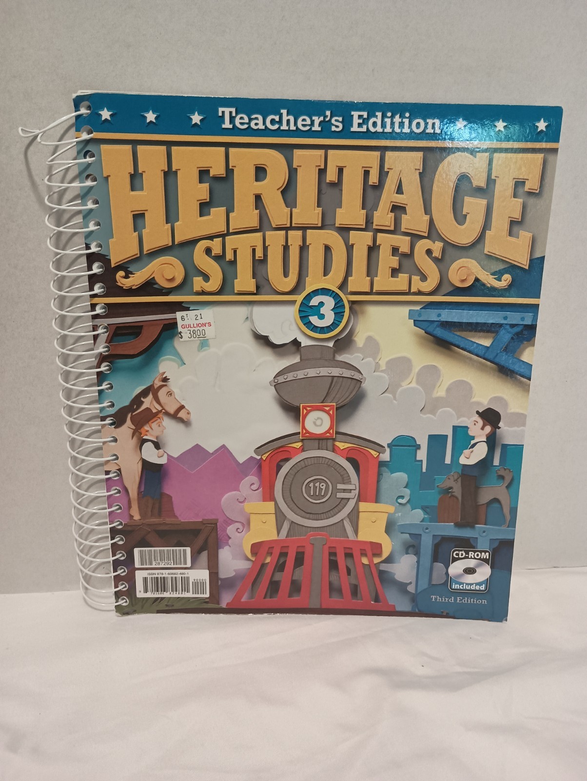 BJU Press Heritage Studies 3, Teacher’s Edition W/ Teachers Toolkit CD-rom