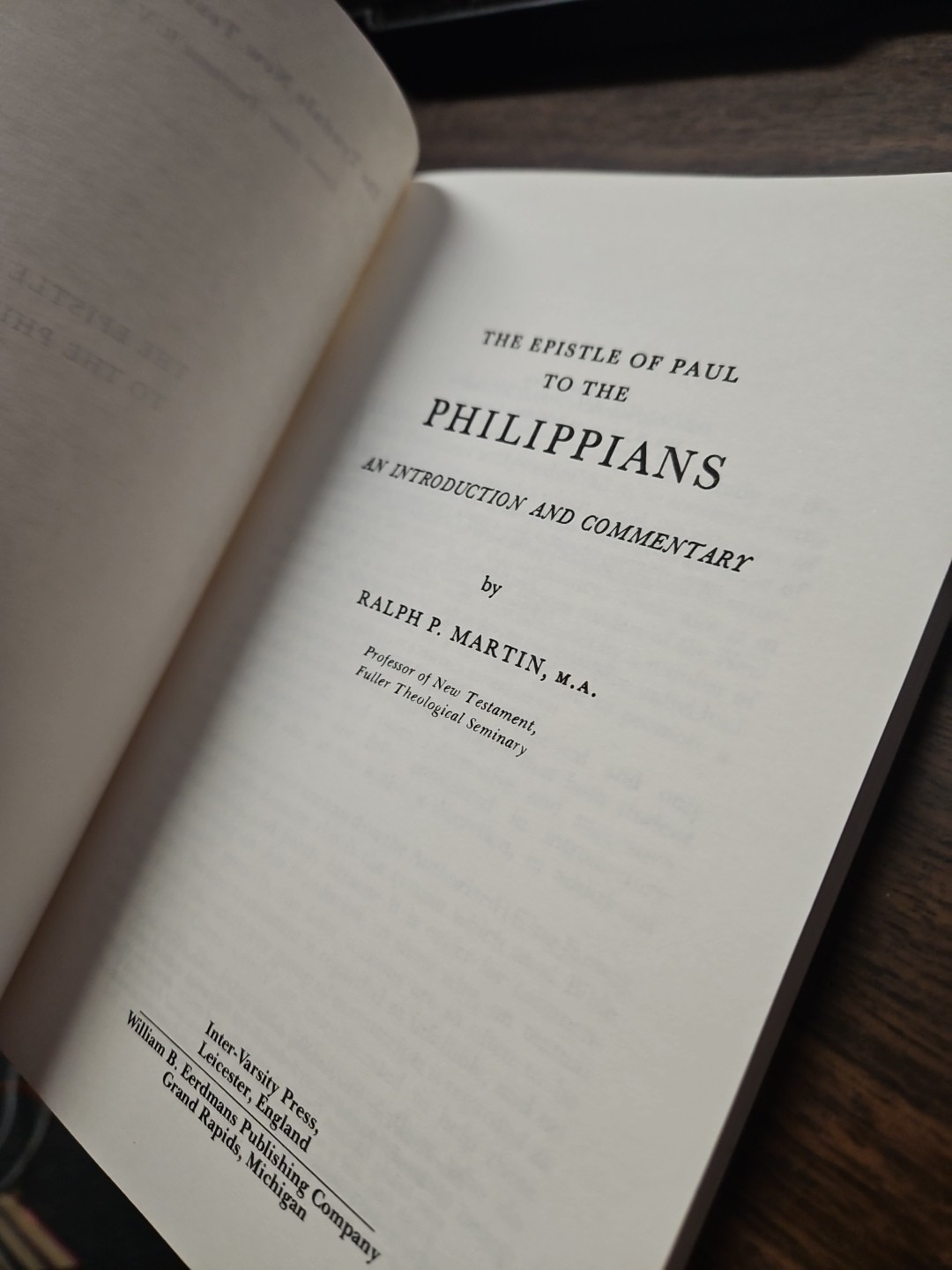 Philippians by Martin, Ralph P.