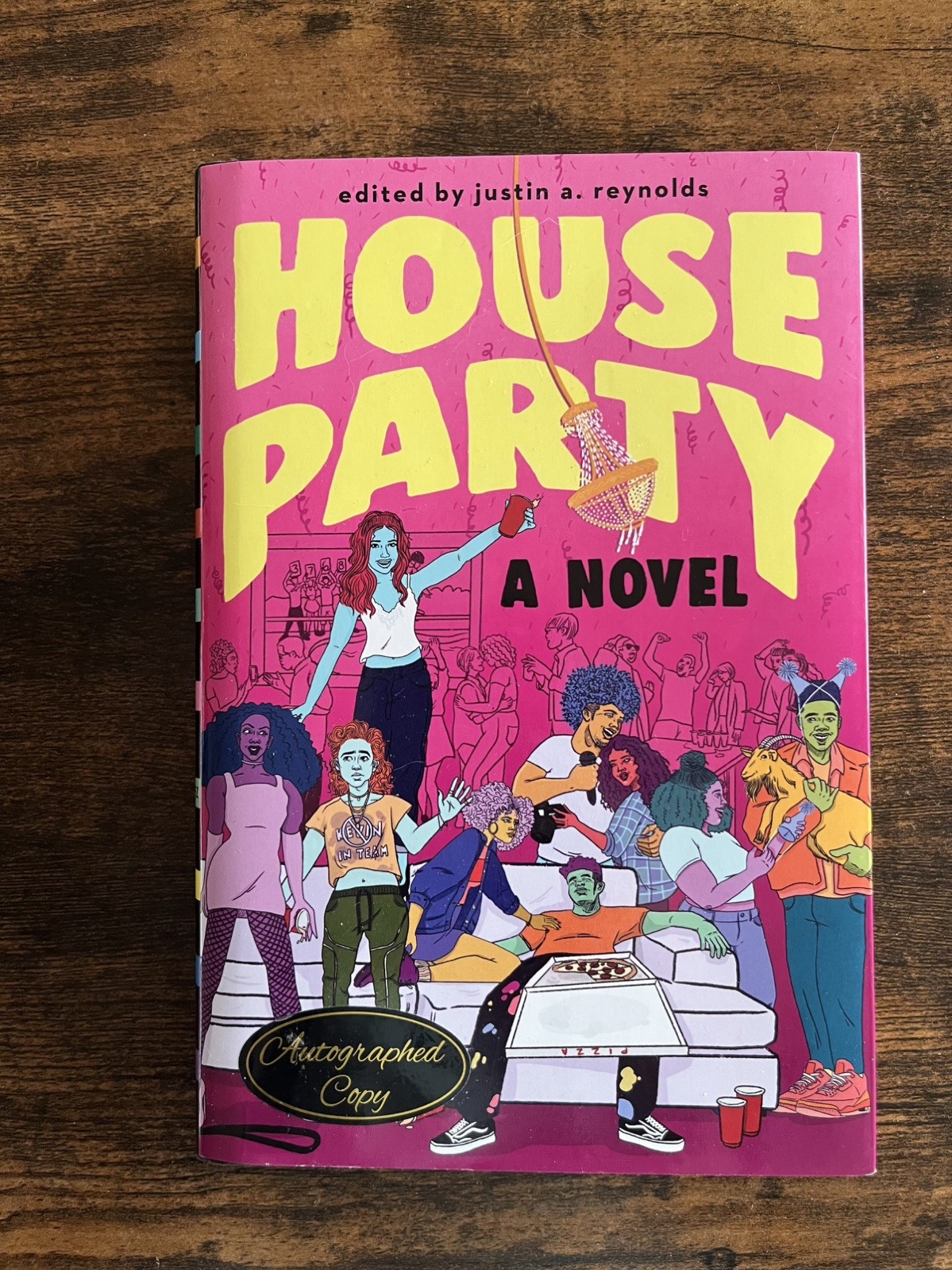 SIGNED House Party by Justin A. Reynolds (2023, Hardcover)