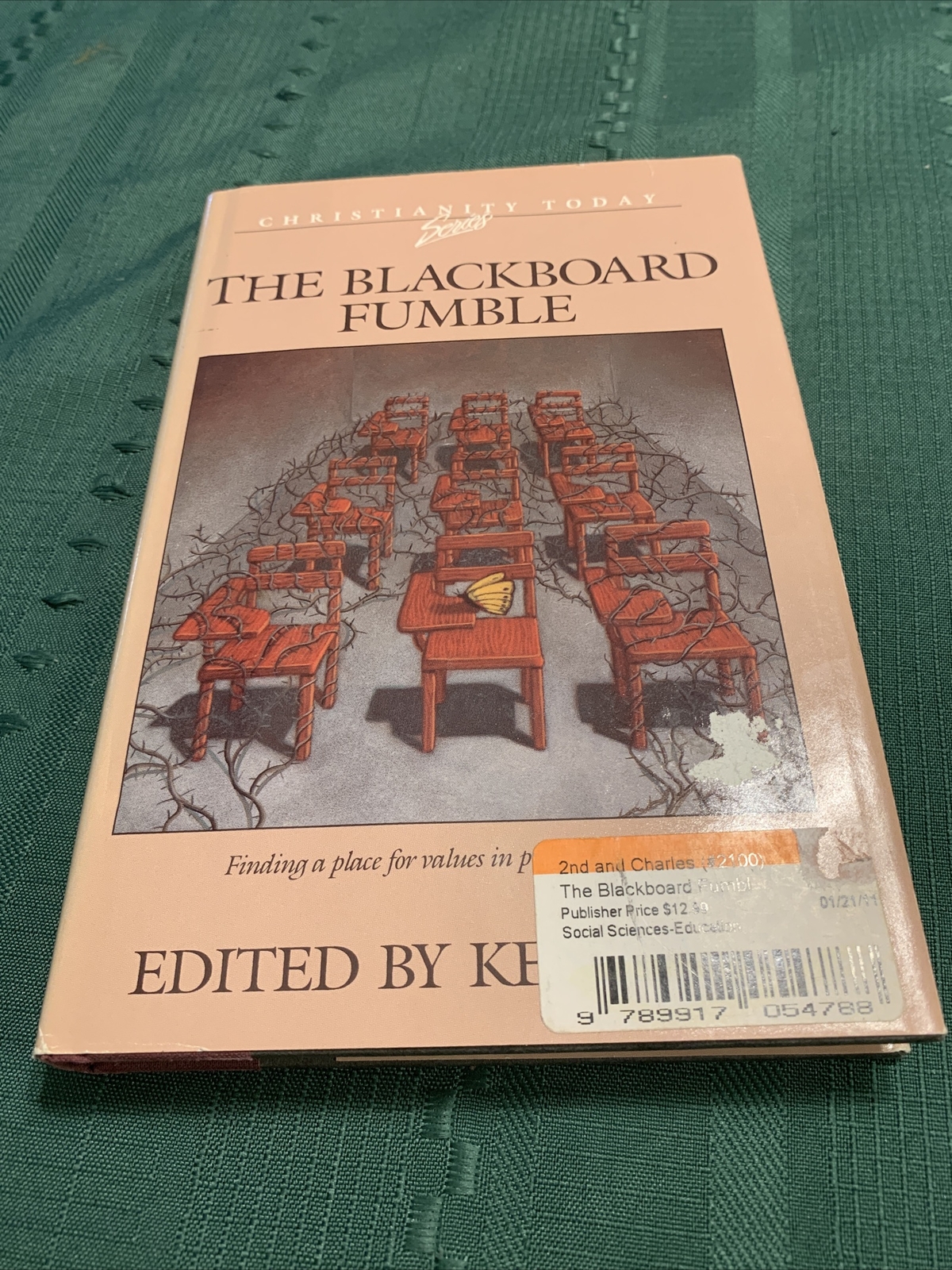 The Blackboard Fumble by Ken Sidey (1989, Hardcover Book)